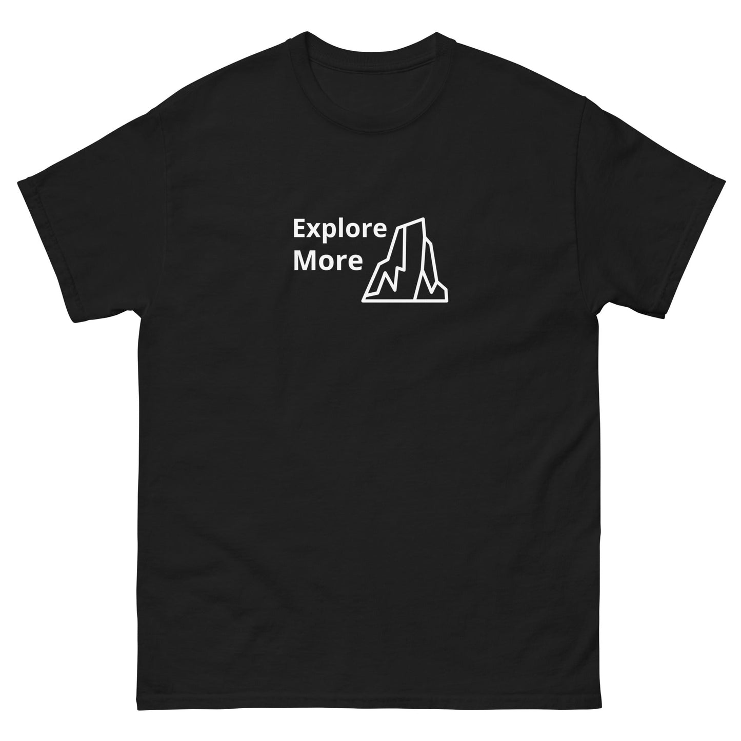 Explore More With Rock Men's Classic Tee - Men's Shirts - Discovery Co.