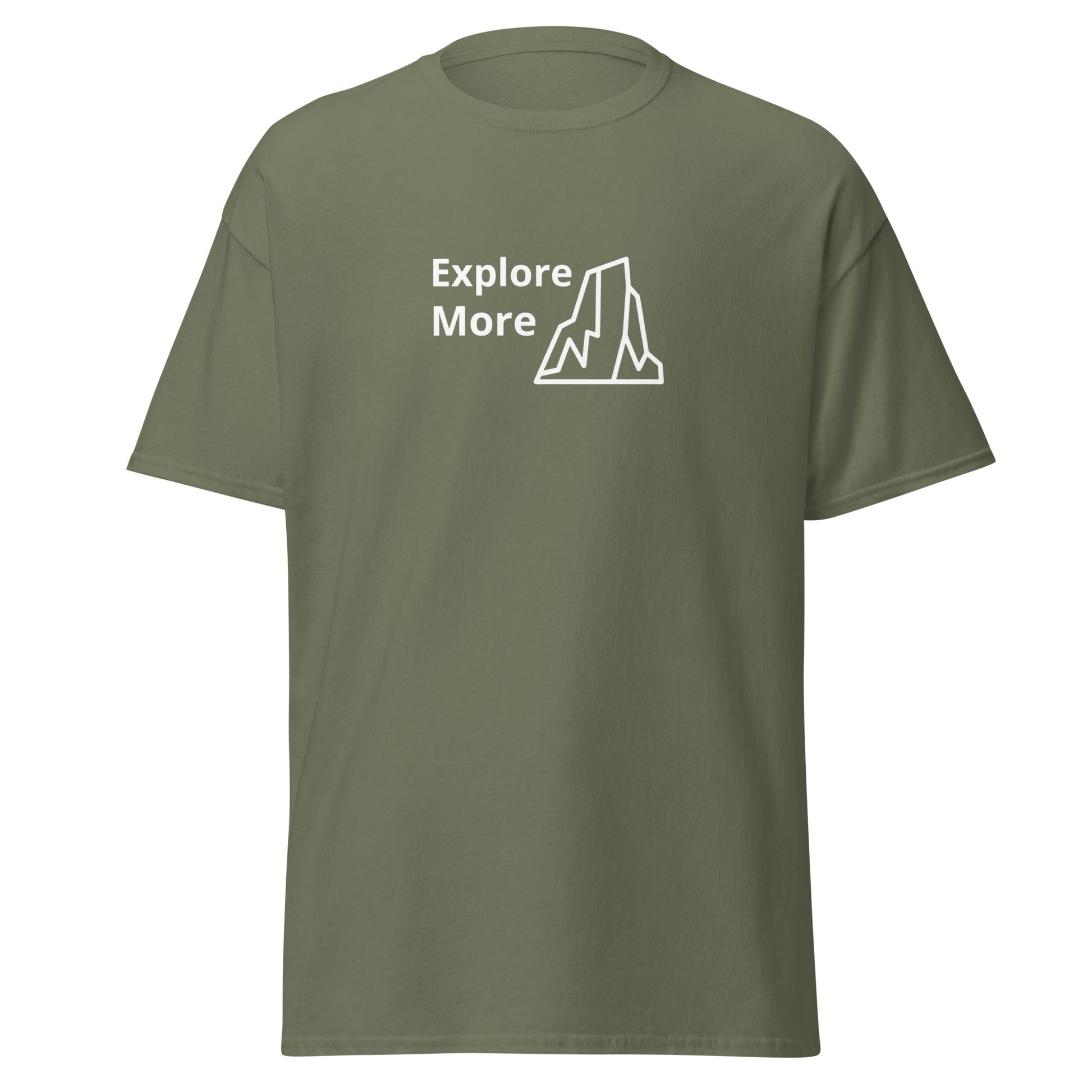 Explore More With Rock Unisex Classic Tee - Men's Shirts - Discovery Co.