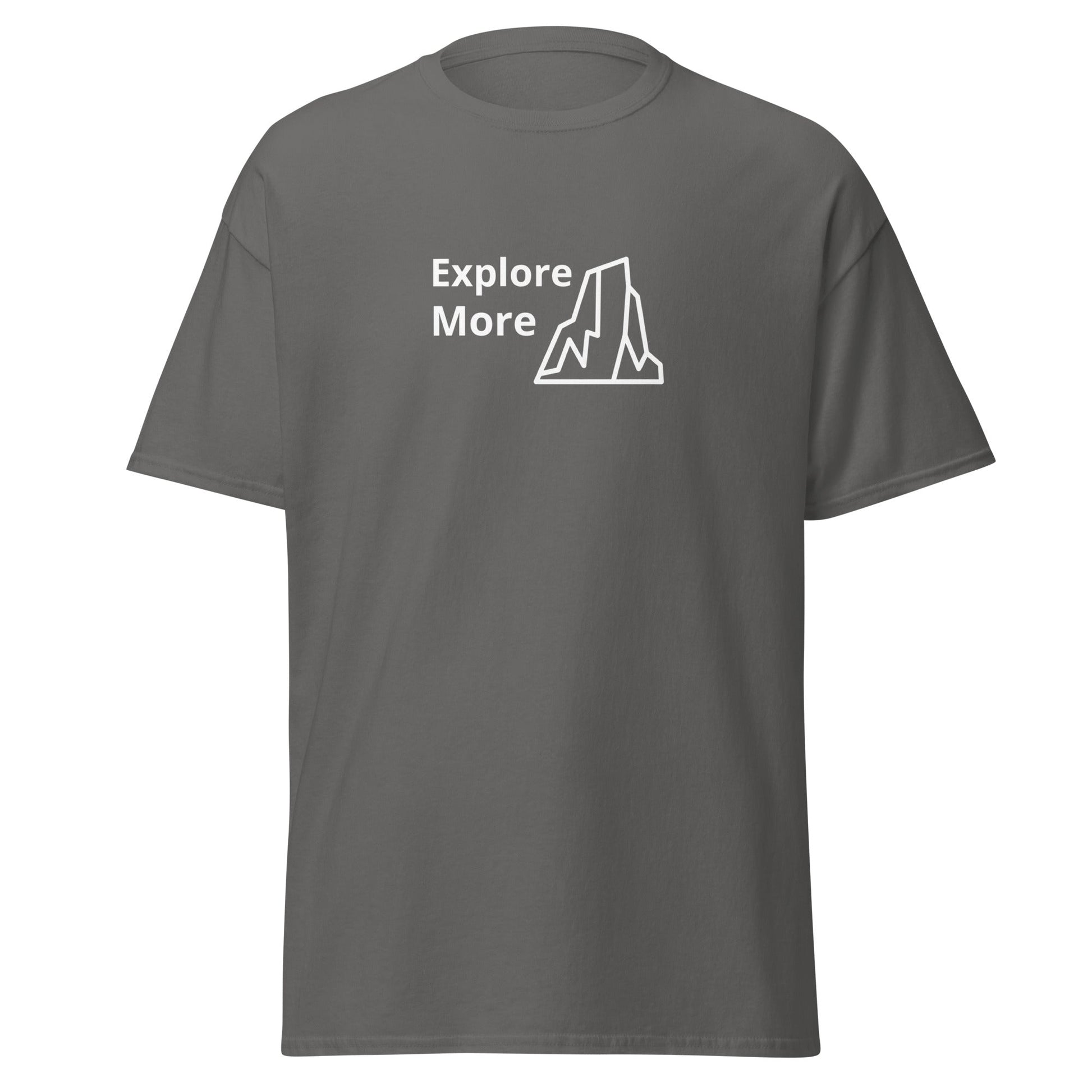 Explore More With Rock Unisex Classic Tee - Men's Shirts - Discovery Co.