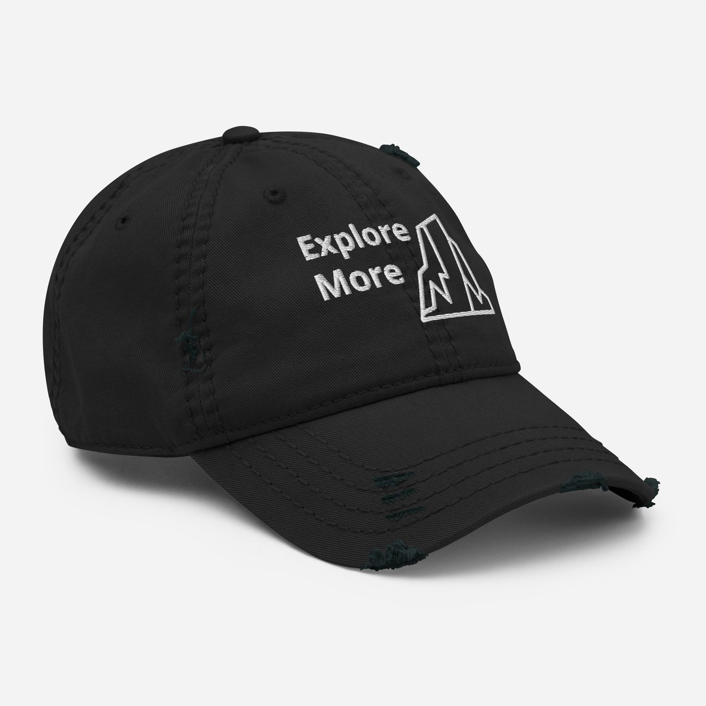 Explore More With Rocks Distressed Hat - Hats - Discovery Co.