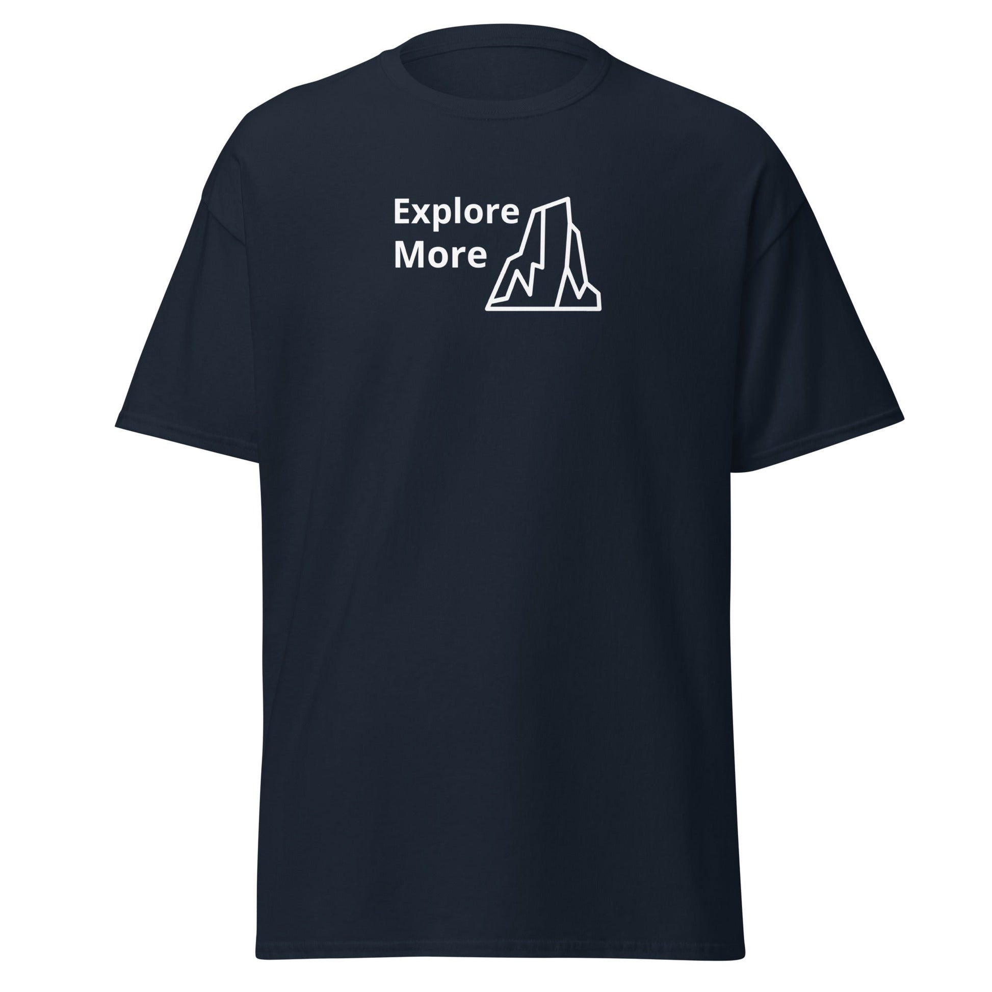 Explore More With Rocks Men's (Unisex) Classic Tee - Men's Shirts - Discovery Co.