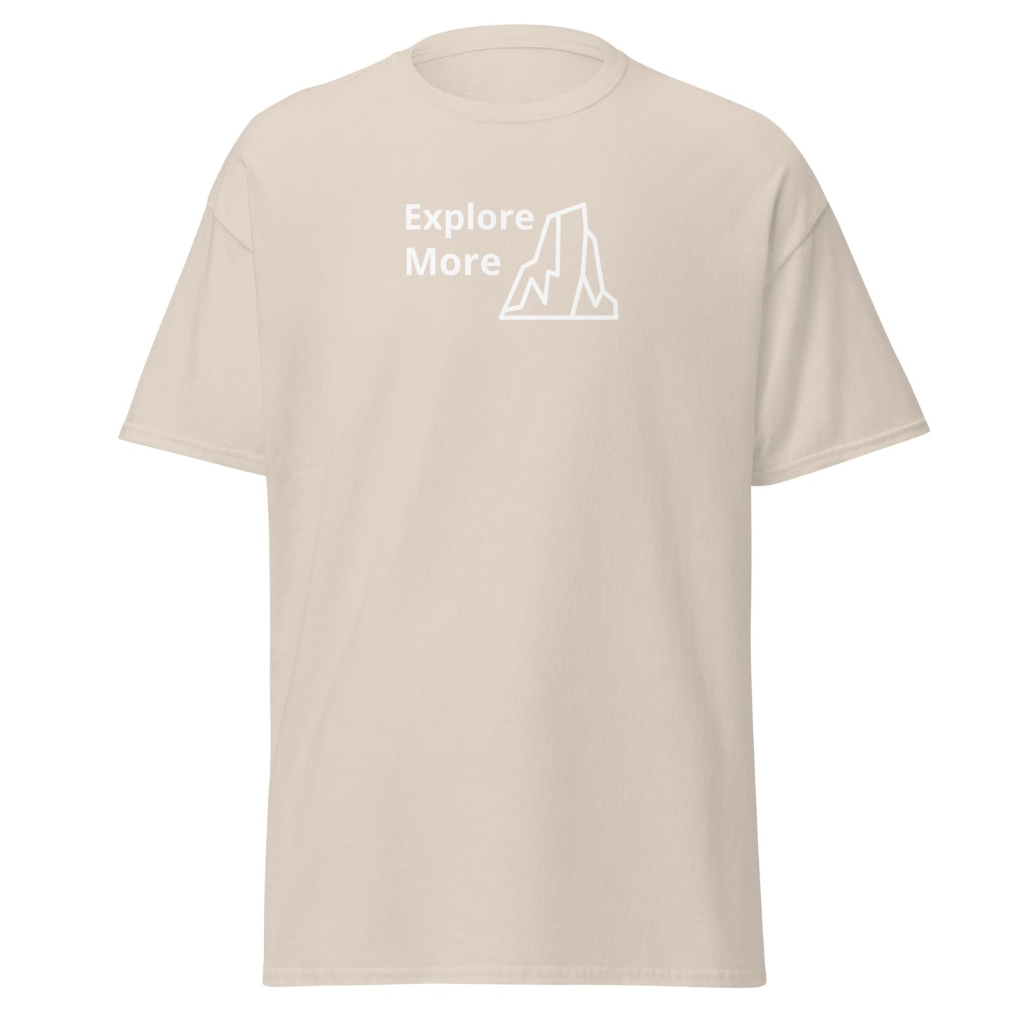 Explore More With Rocks Men's (Unisex) Classic Tee - Men's Shirts - Discovery Co.