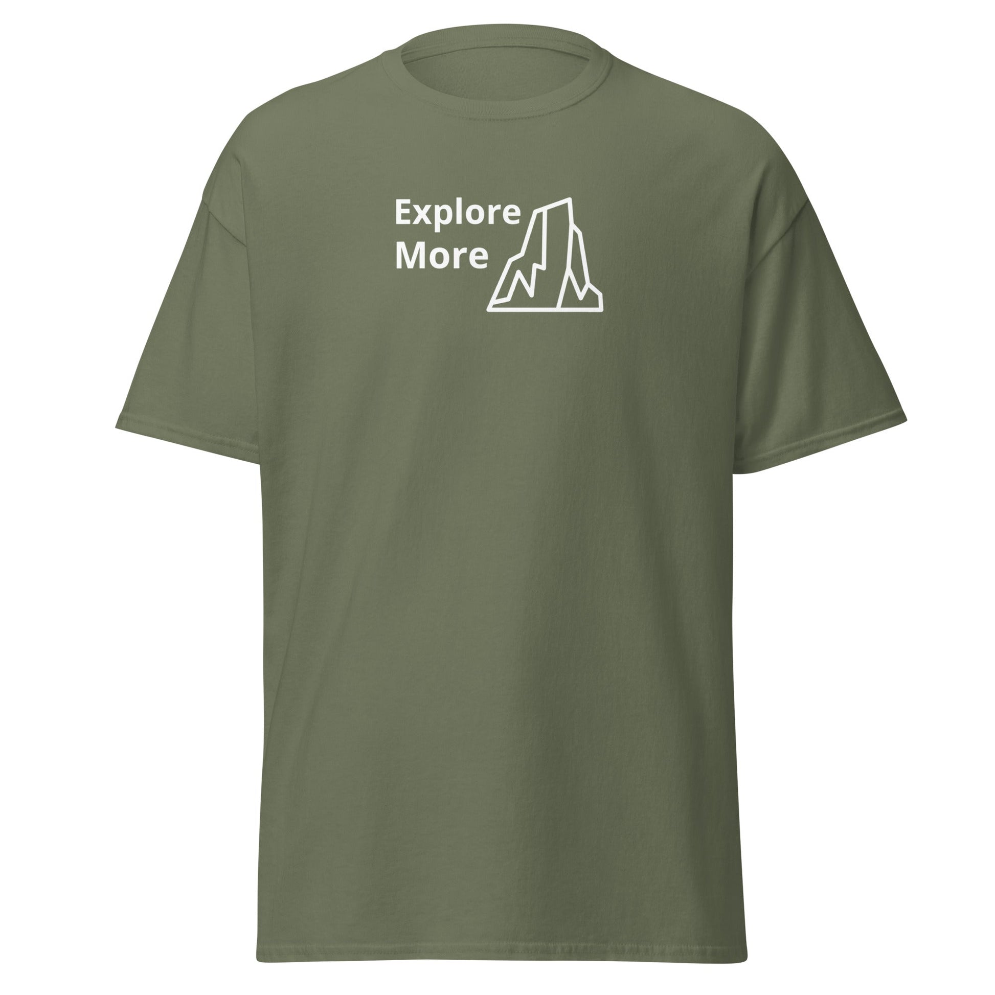 Explore More With Rocks Men's (Unisex) Classic Tee - Men's Shirts - Discovery Co.