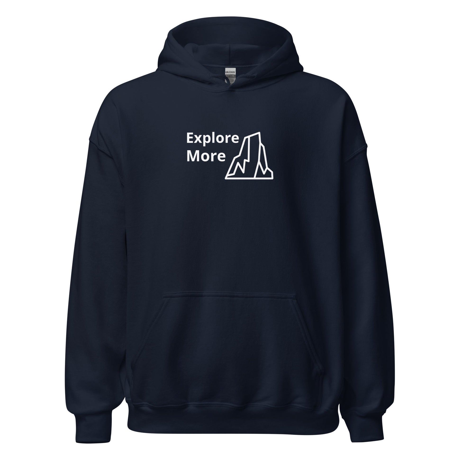 Explore More With Rocks Men's (Unisex) Hoodie - Hoodies - Discovery Co.