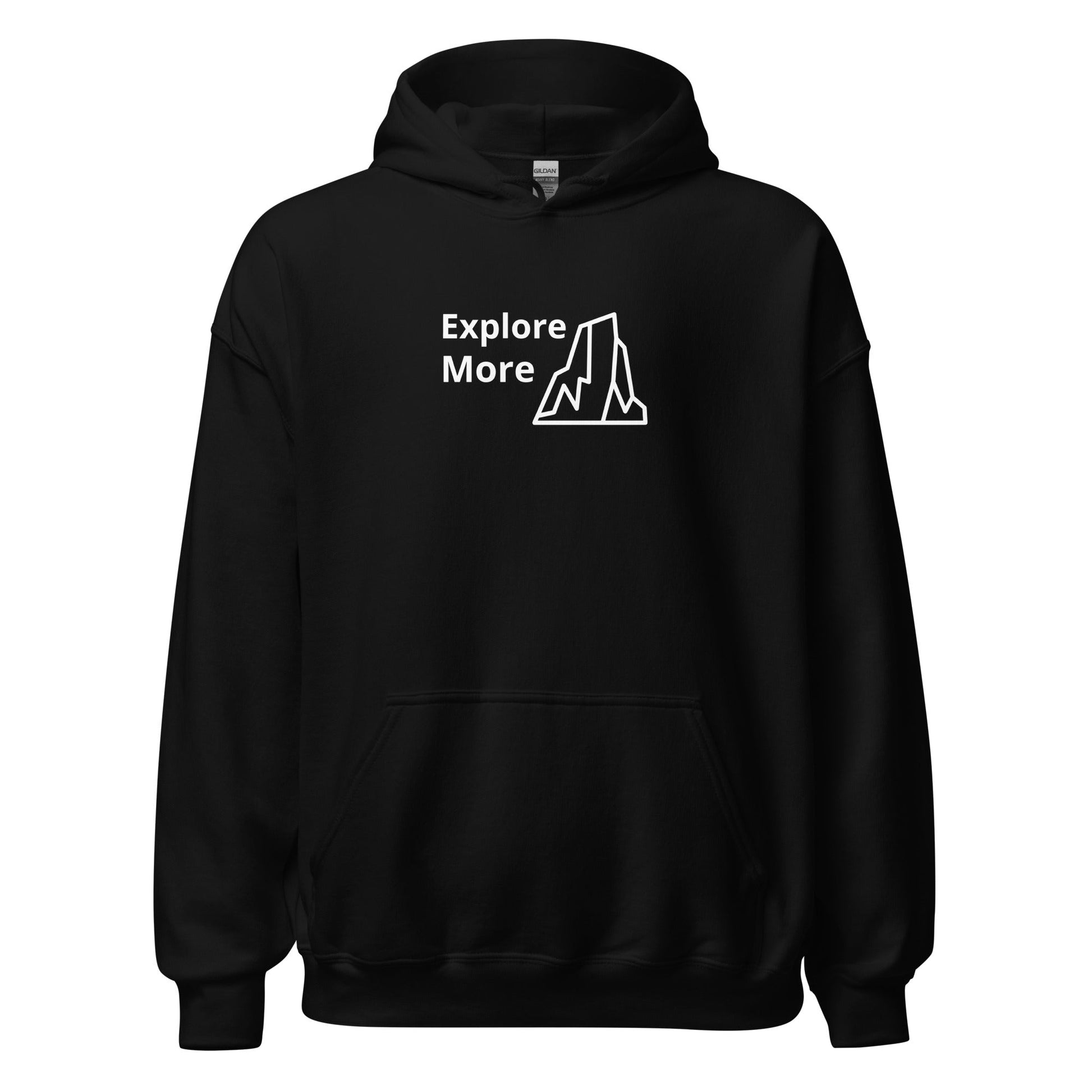 Explore More With Rocks Men's (Unisex) Hoodie - Hoodies - Discovery Co.