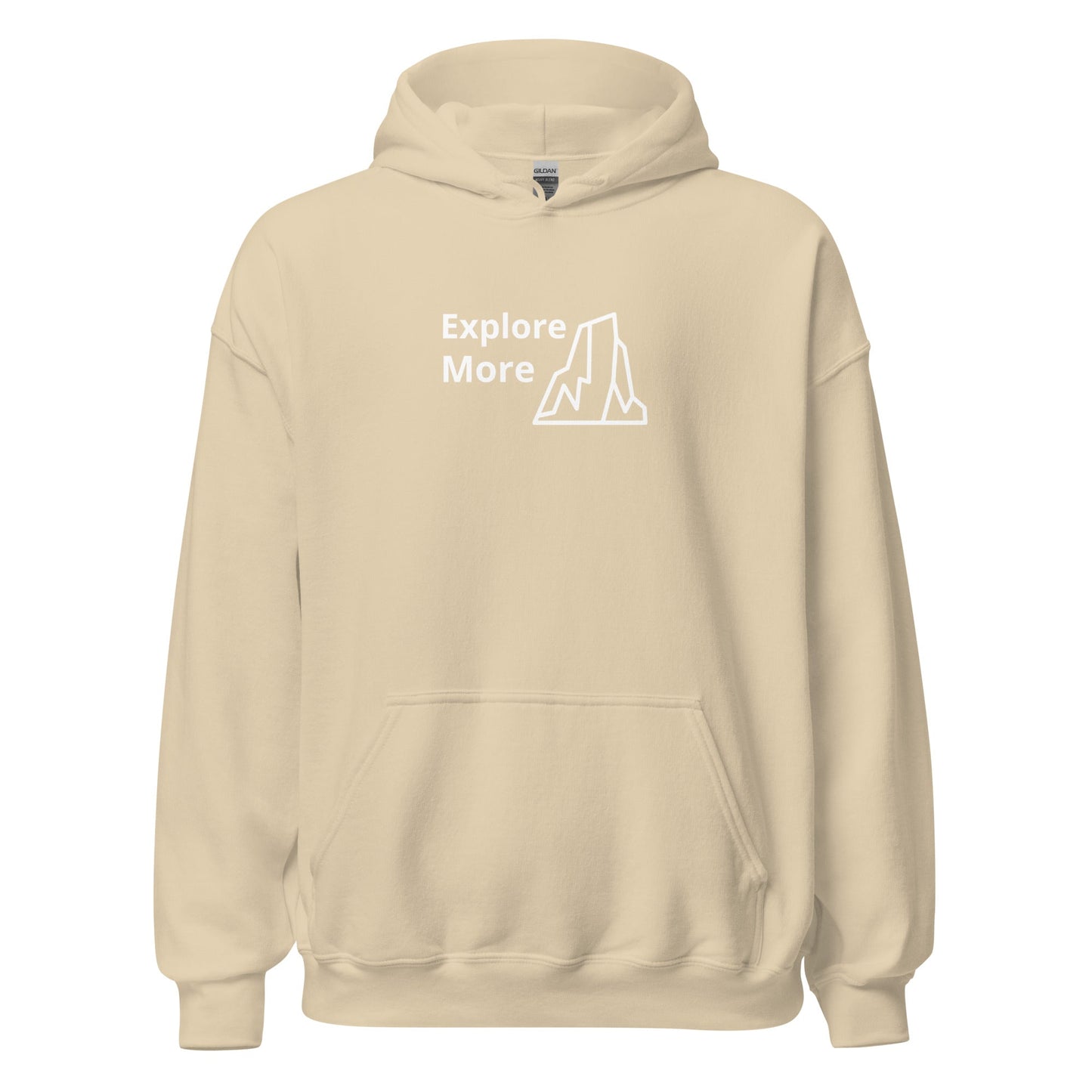 Explore More With Rocks Men's (Unisex) Hoodie - Hoodies - Discovery Co.