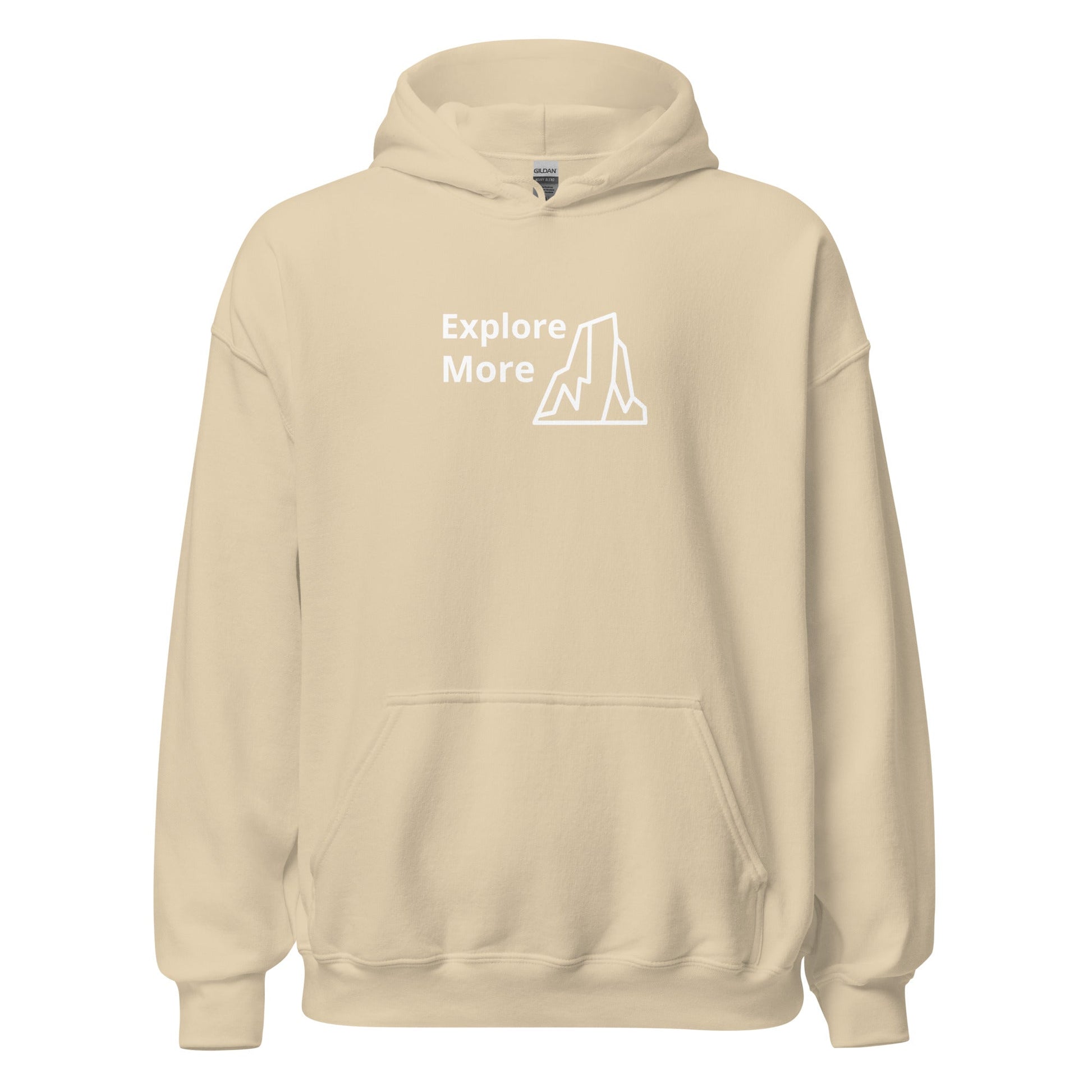 Explore More With Rocks Men's (Unisex) Hoodie - Hoodies - Discovery Co.
