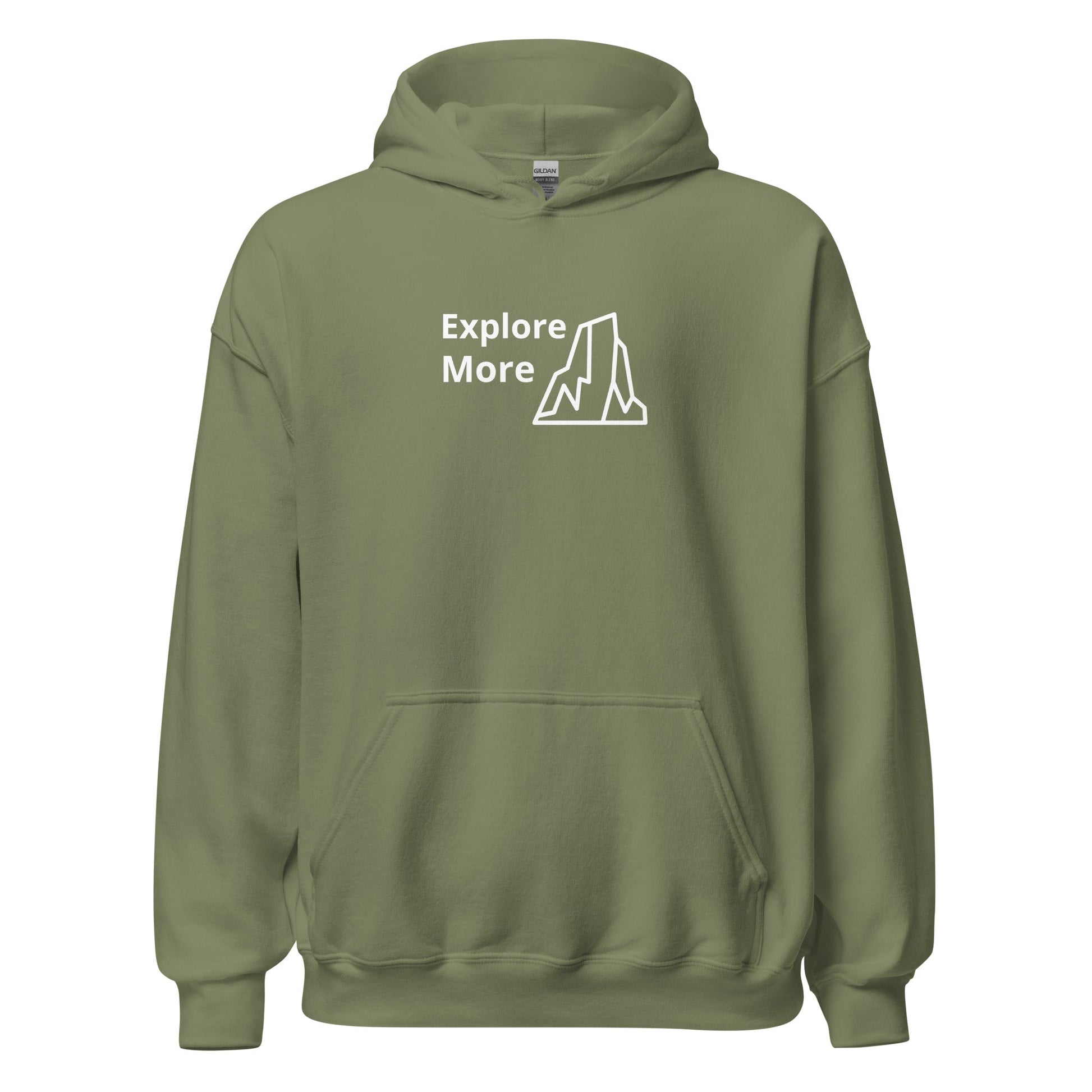 Explore More With Rocks Men's (Unisex) Hoodie - Hoodies - Discovery Co.