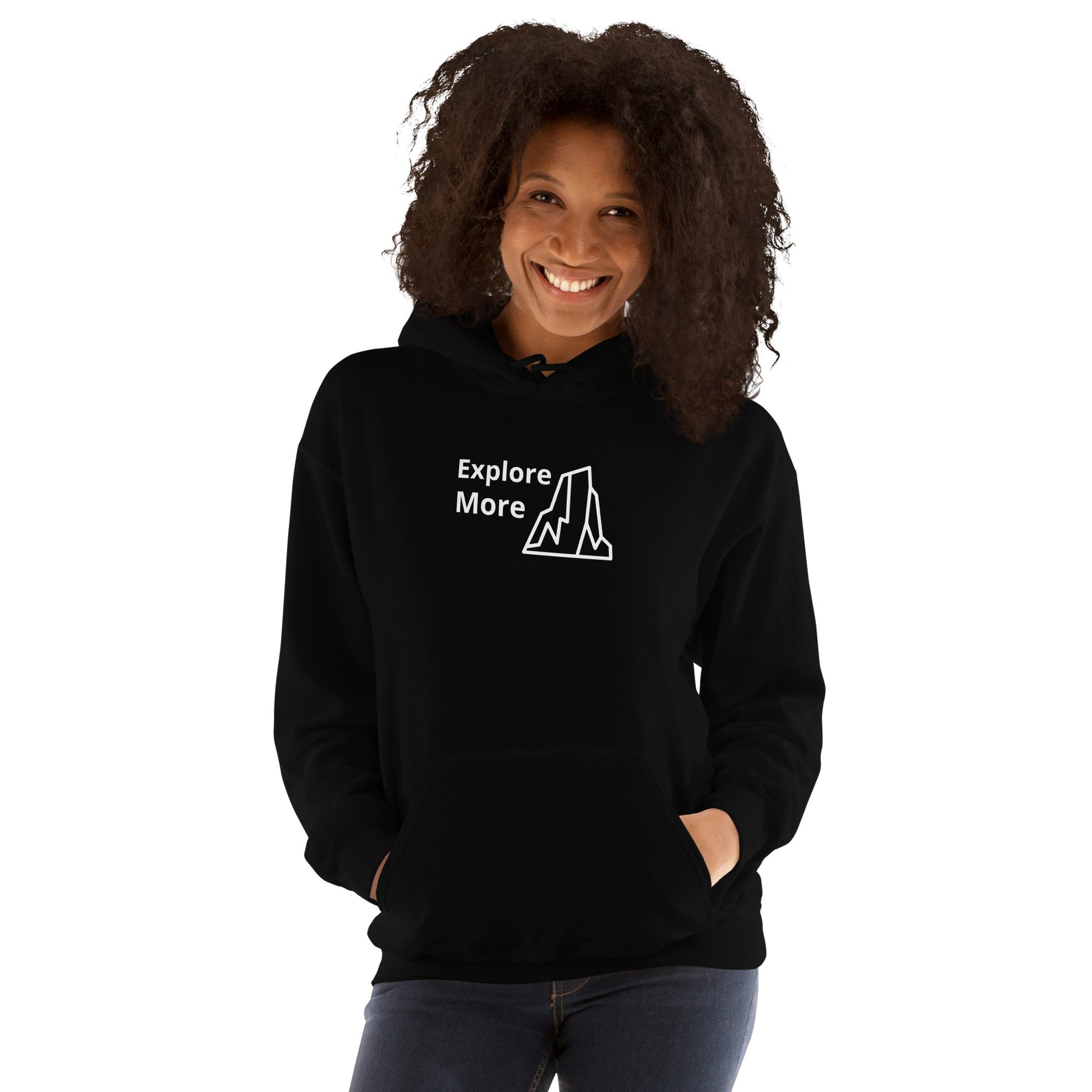 Explore More With Rocks Women's (Unisex) Hoodie - Hoodies - Discovery Co.