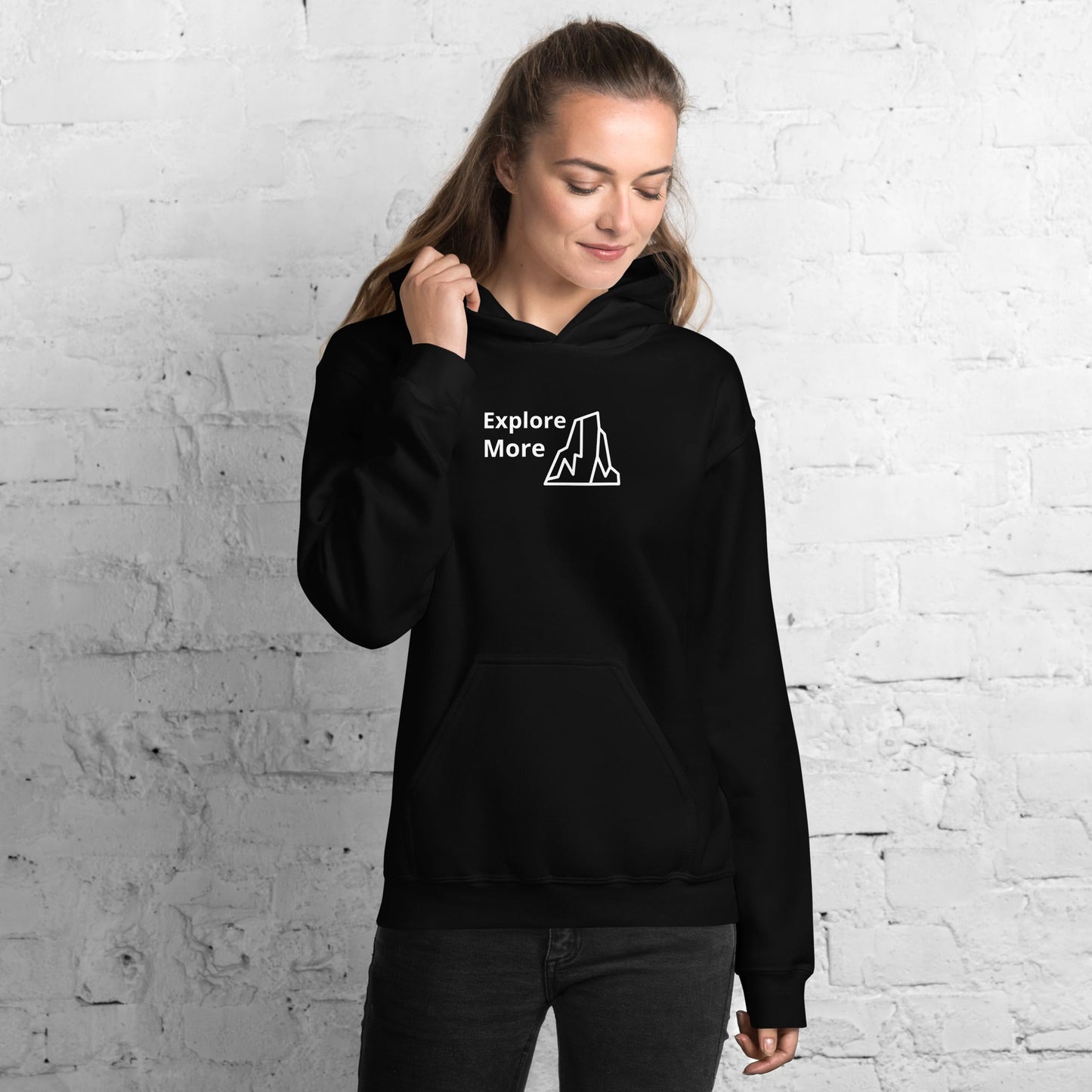 Explore More With Rocks Women's (Unisex) Hoodie - Hoodies - Discovery Co.