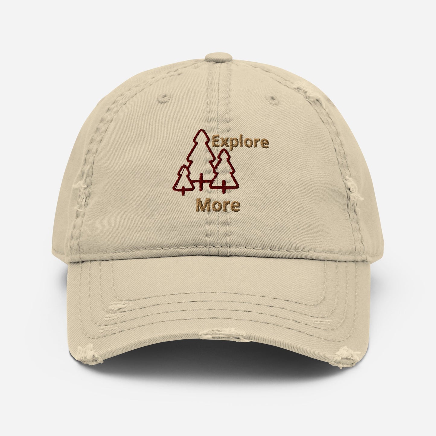 Explore More With Trees Distressed Hat - Hats - Discovery Co.