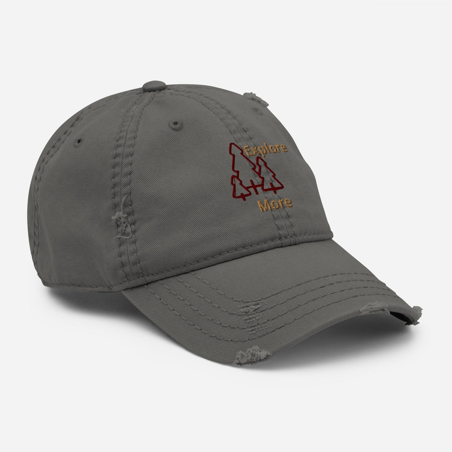 Explore More With Trees Distressed Hat - Hats - Discovery Co.