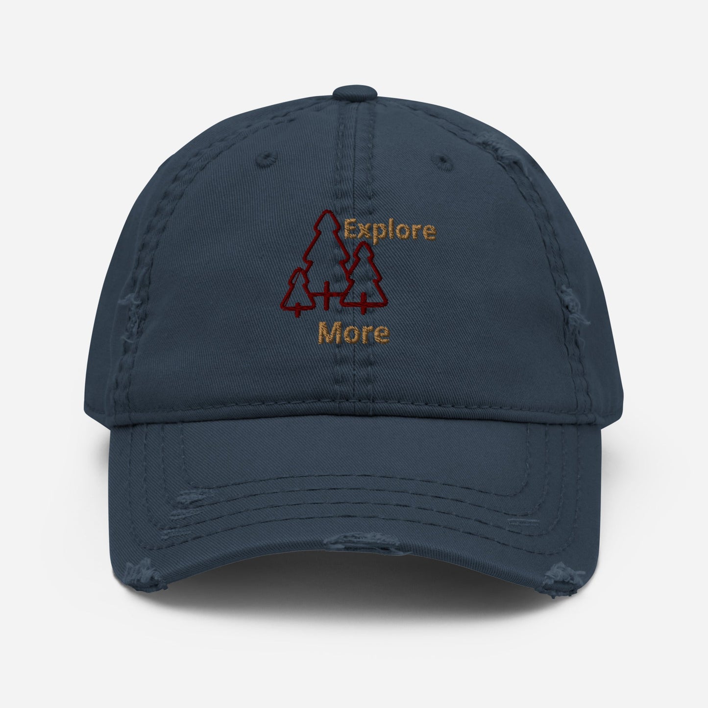 Explore More With Trees Distressed Hat - Hats - Discovery Co.