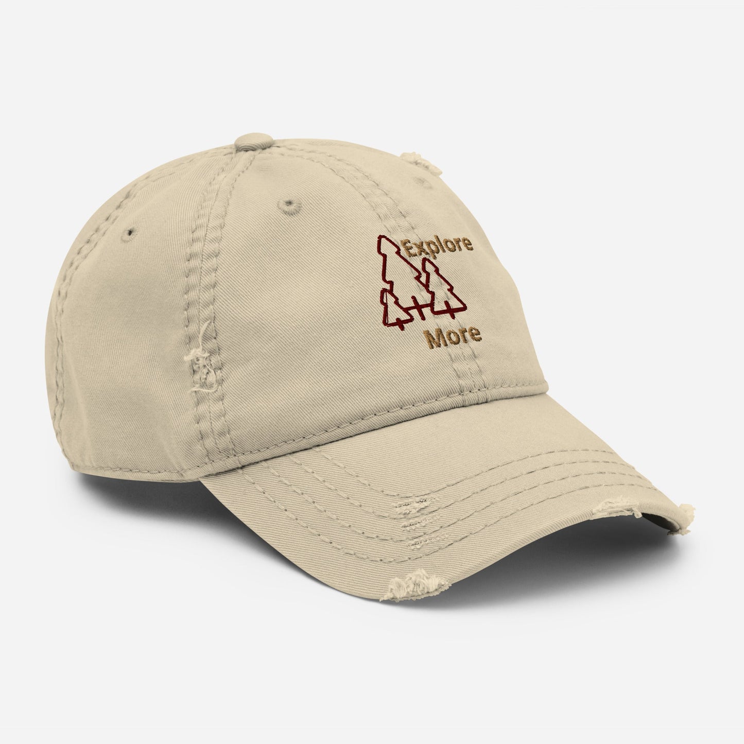 Explore More With Trees Distressed Hat - Hats - Discovery Co.