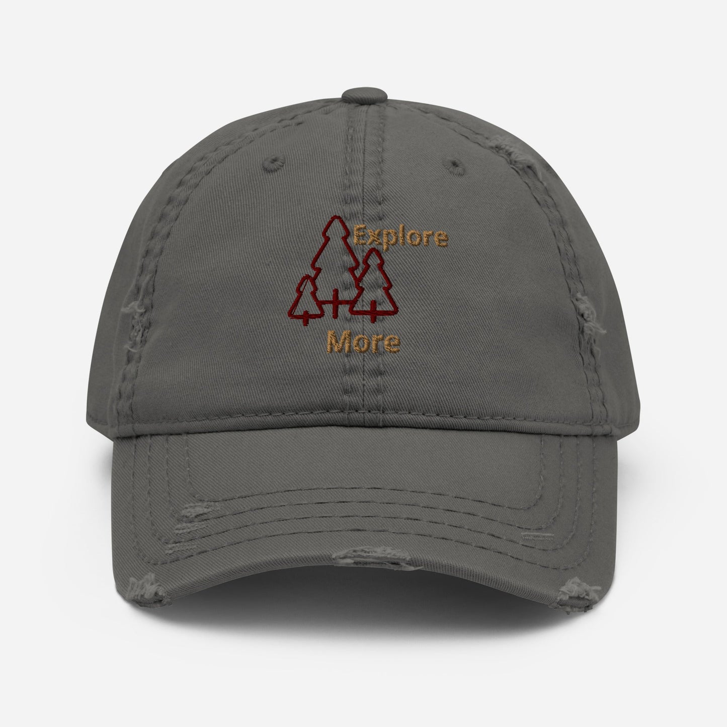 Explore More With Trees Distressed Hat - Hats - Discovery Co.