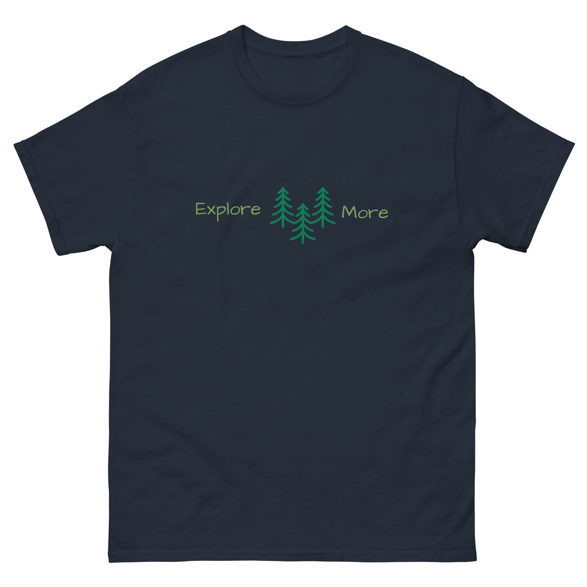 Explore More With Trees Men's Classic Tee - Men's Shirts - Discovery Co.