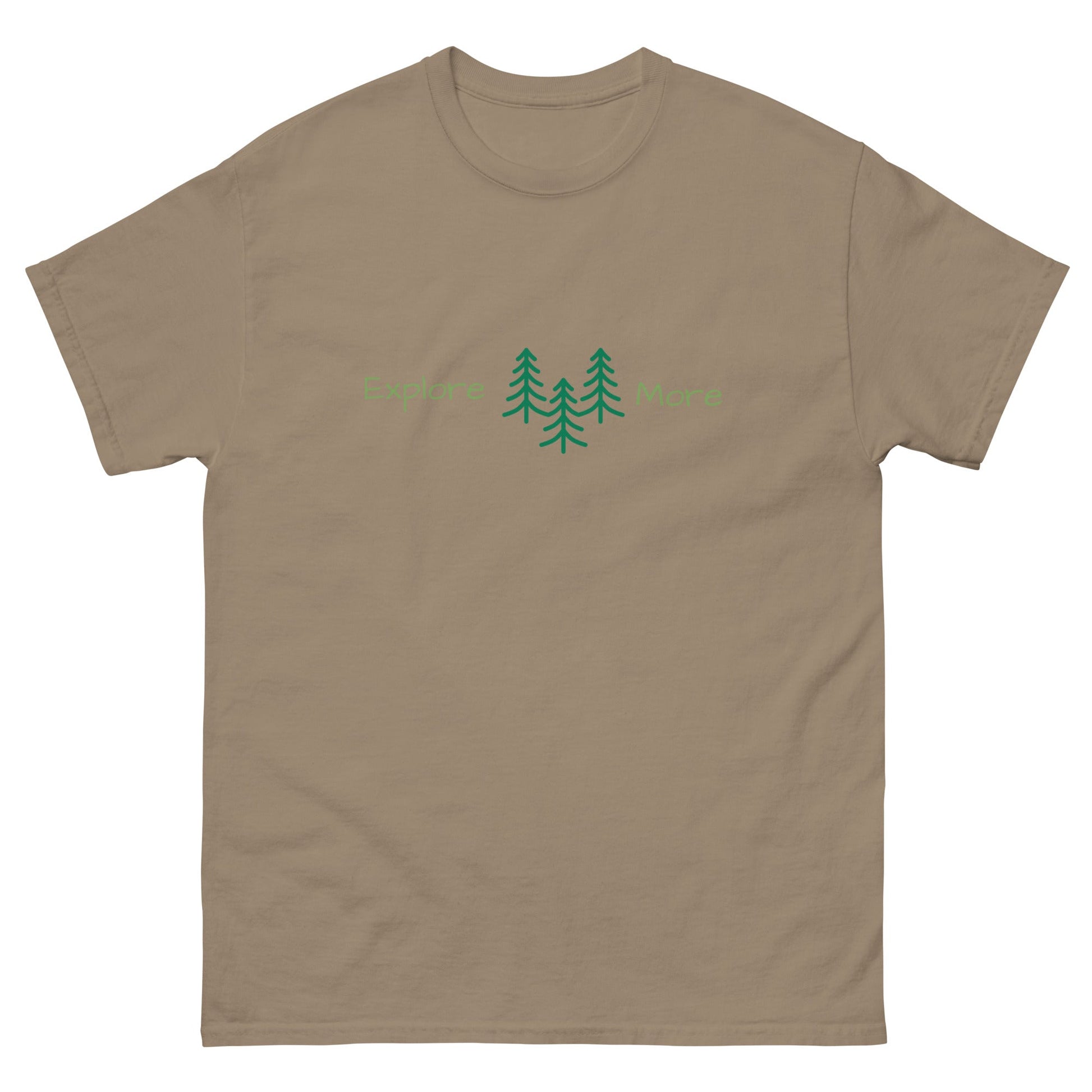 Explore More With Trees Men's Classic Tee - Men's Shirts - Discovery Co.