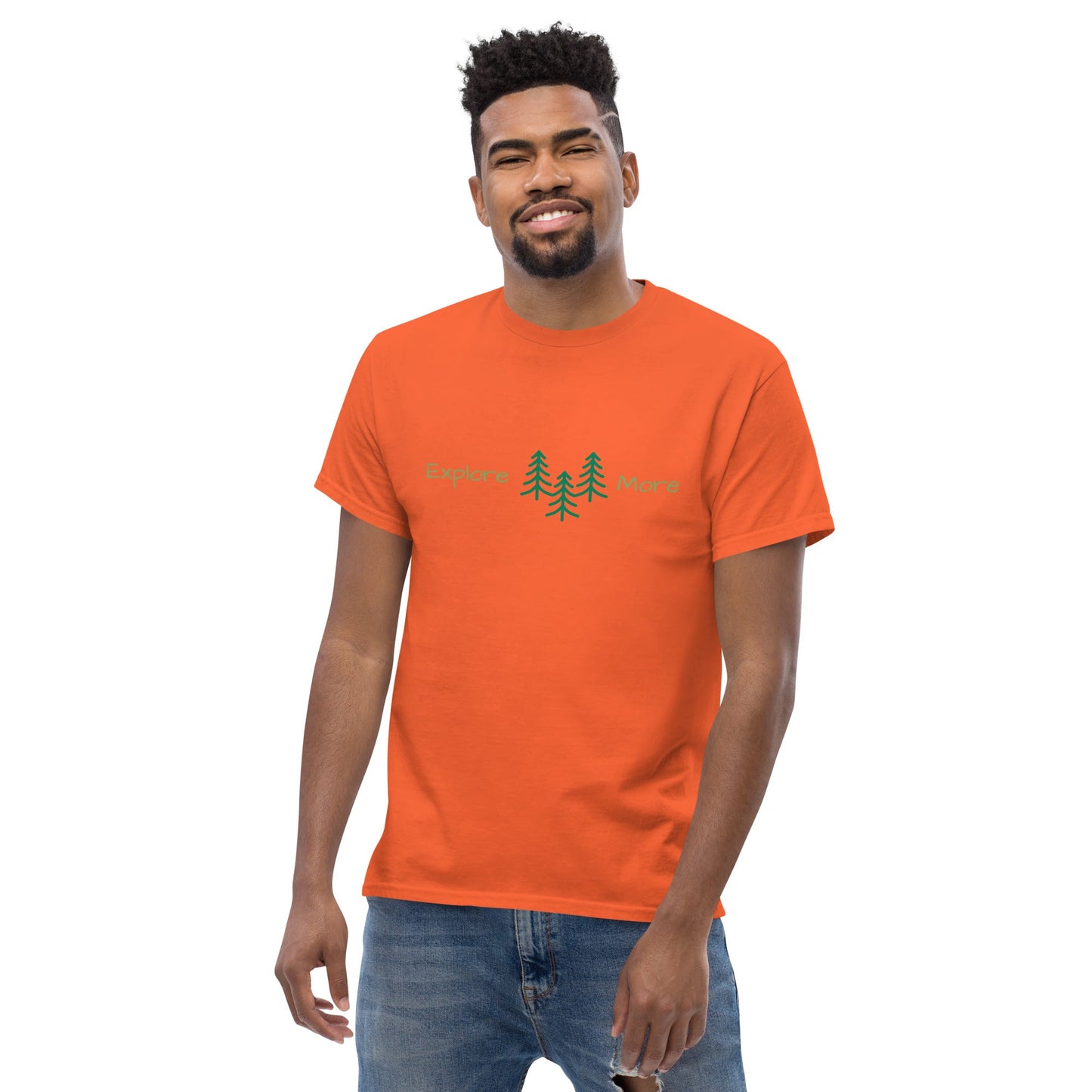 Explore More With Trees Men's Classic Tee - Men's Shirts - Discovery Co.