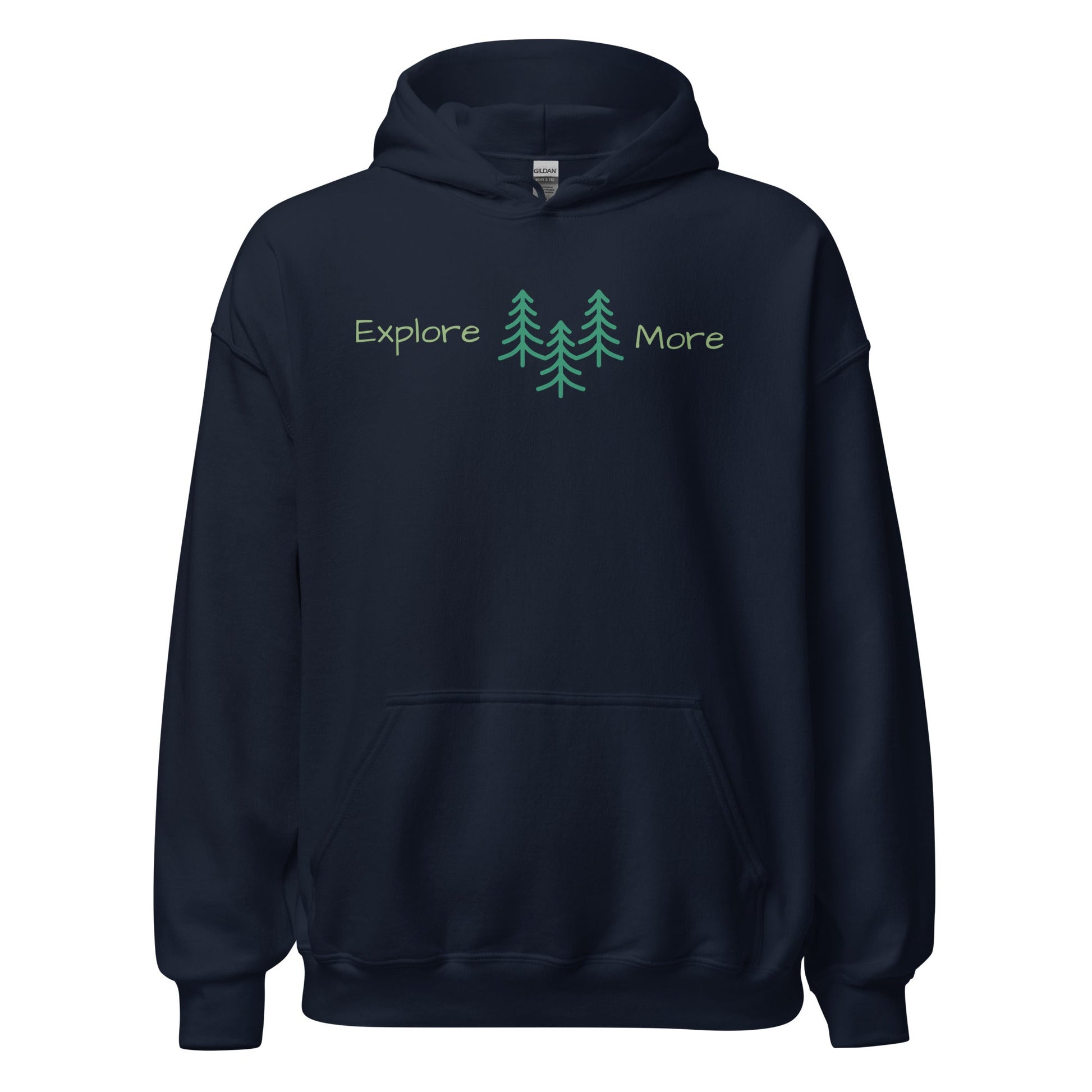 Explore More With Trees Men's (Unisex) Hoodie - Hoodies - Discovery Co.