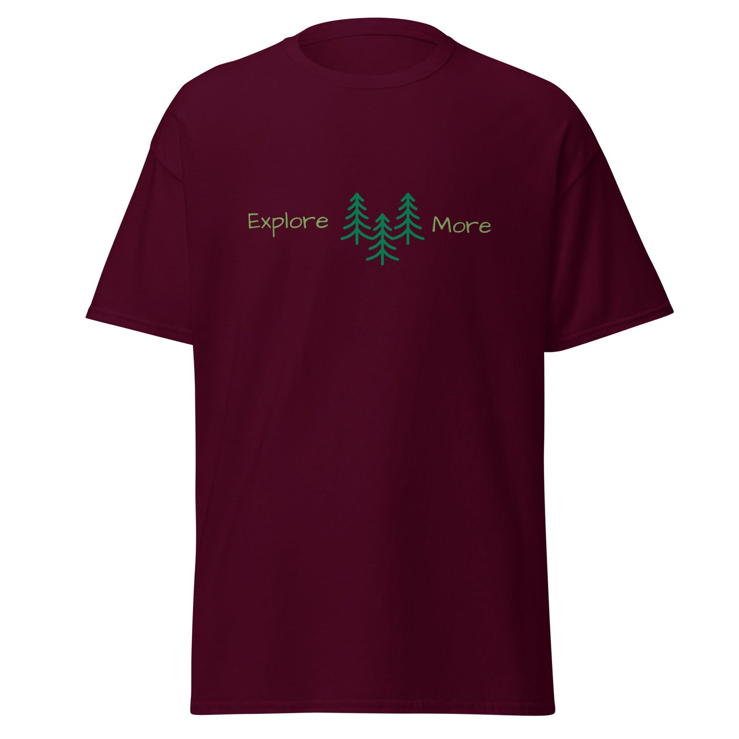 Explore More With Trees Unisex Classic Tee - Men's Shirts - Discovery Co.