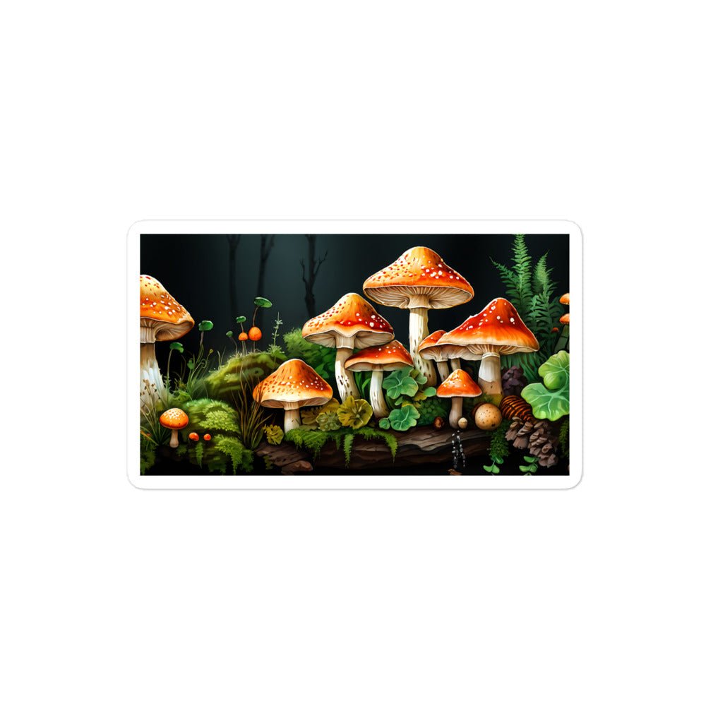 Fall Mushrooms 2 Bubble-free Stickers - Stickers - Discovery Co.