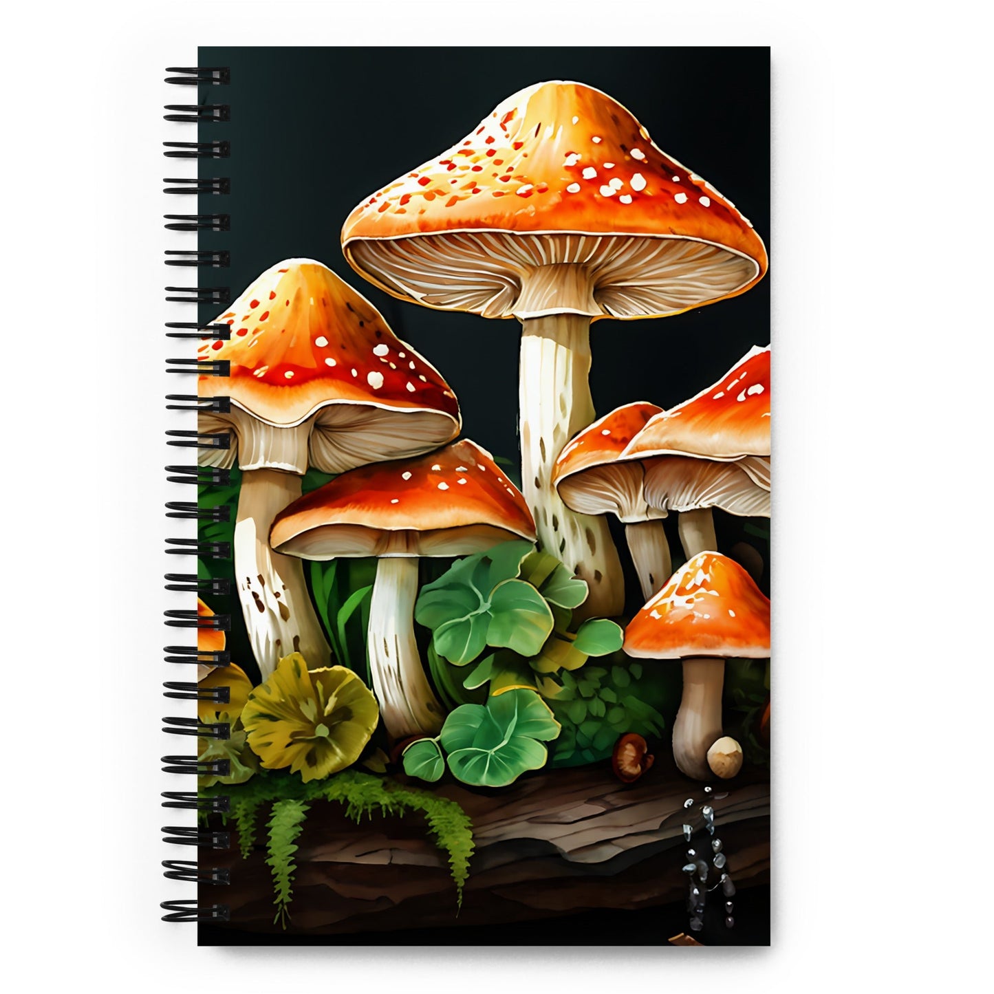 Fall Mushrooms 2 Spiral Notebook - Spiral Notebooks - Discovery Co.