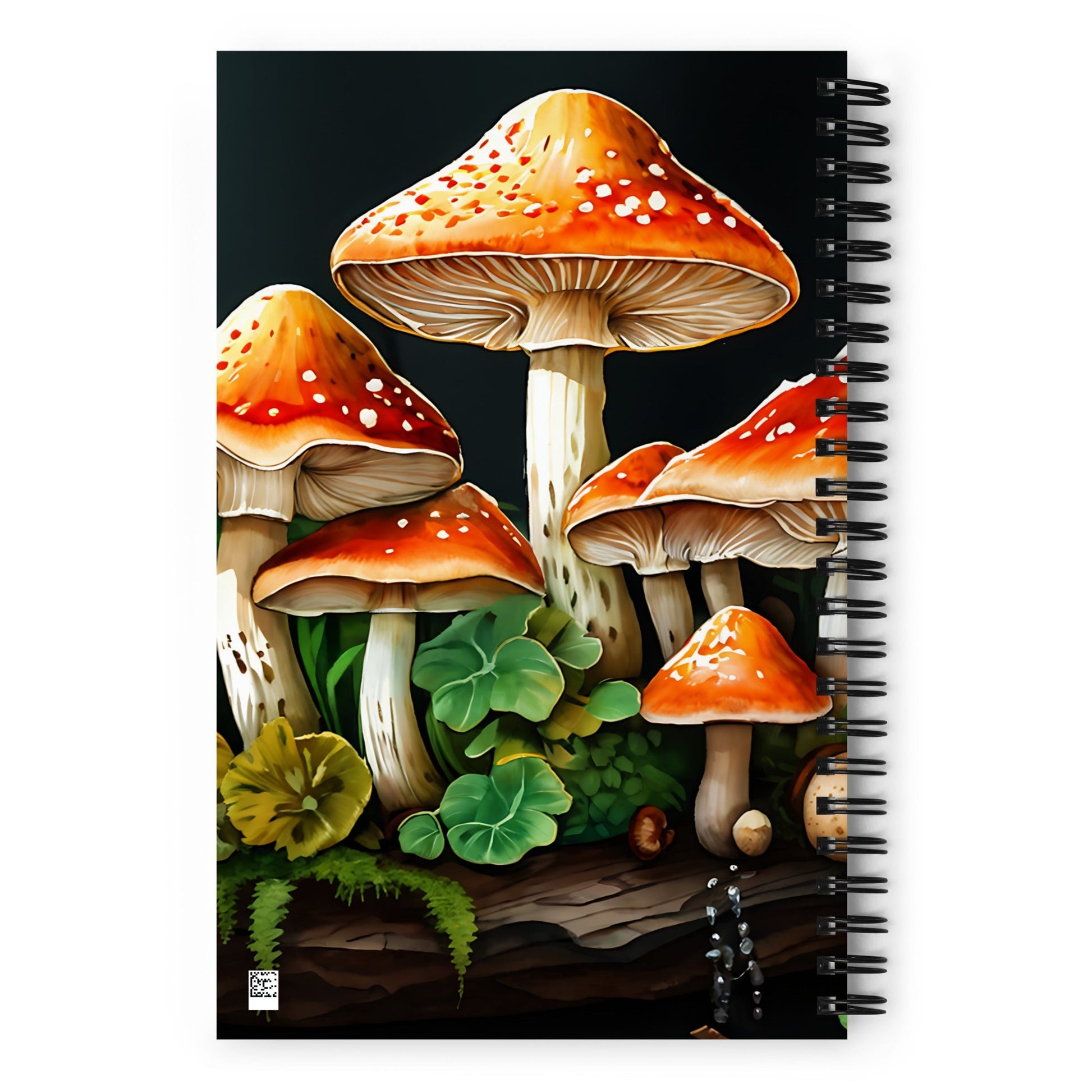 Fall Mushrooms 2 Spiral Notebook - Spiral Notebooks - Discovery Co.