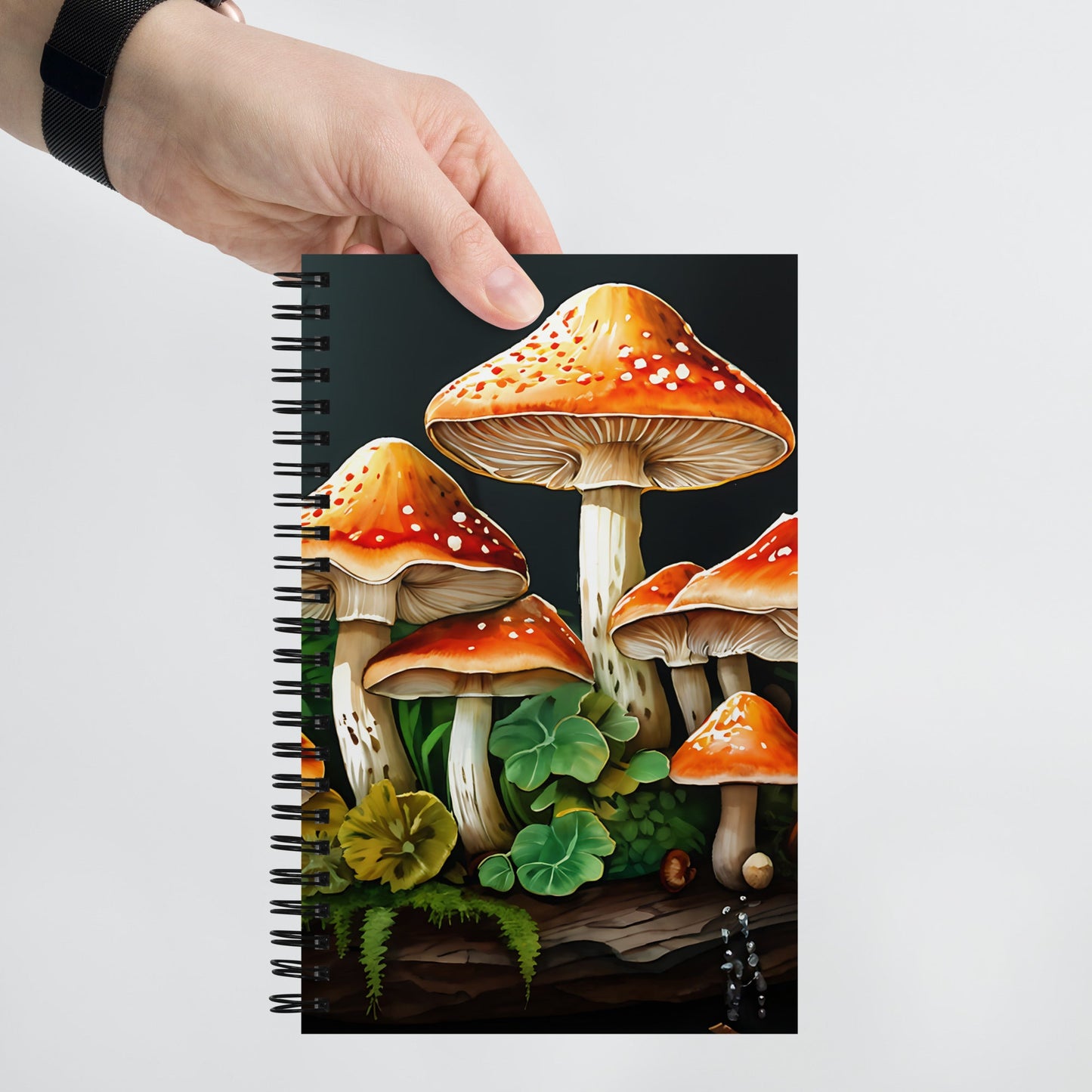 Fall Mushrooms 2 Spiral Notebook - Spiral Notebooks - Discovery Co.