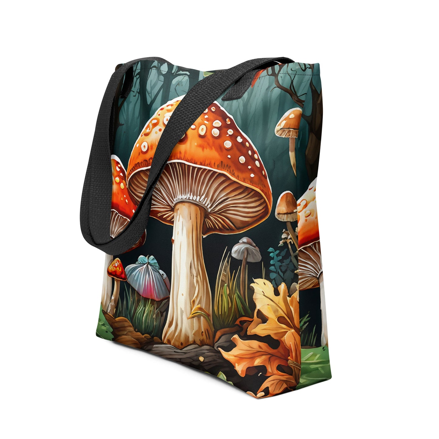 Fall Mushrooms 2 Tote Bag - Tote Bags - Discovery Co.