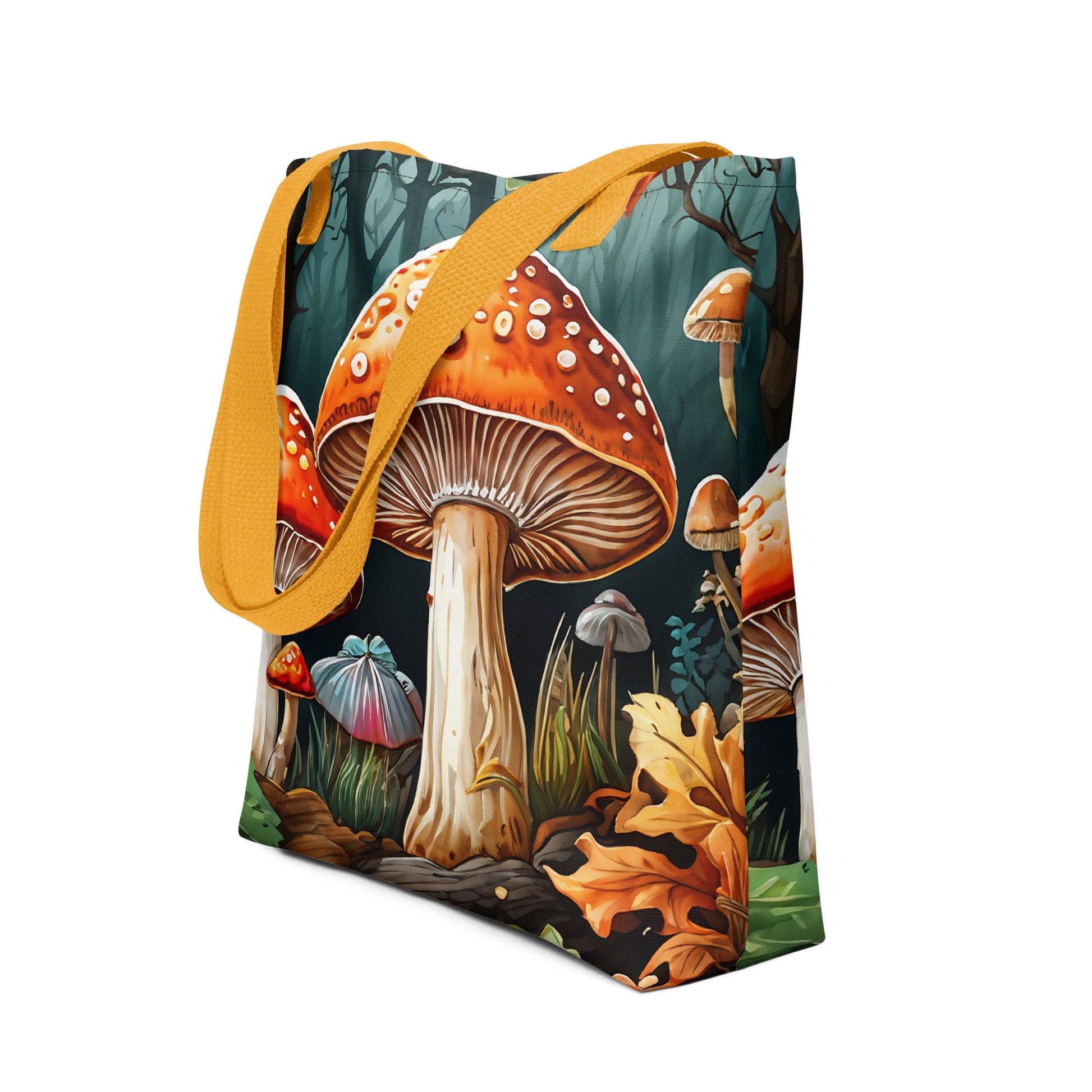 Fall Mushrooms 2 Tote Bag - Tote Bags - Discovery Co.