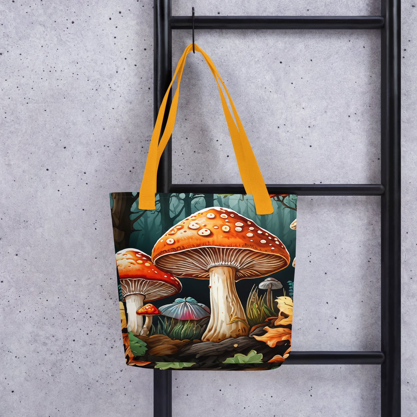 Fall Mushrooms 2 Tote Bag - Tote Bags - Discovery Co.