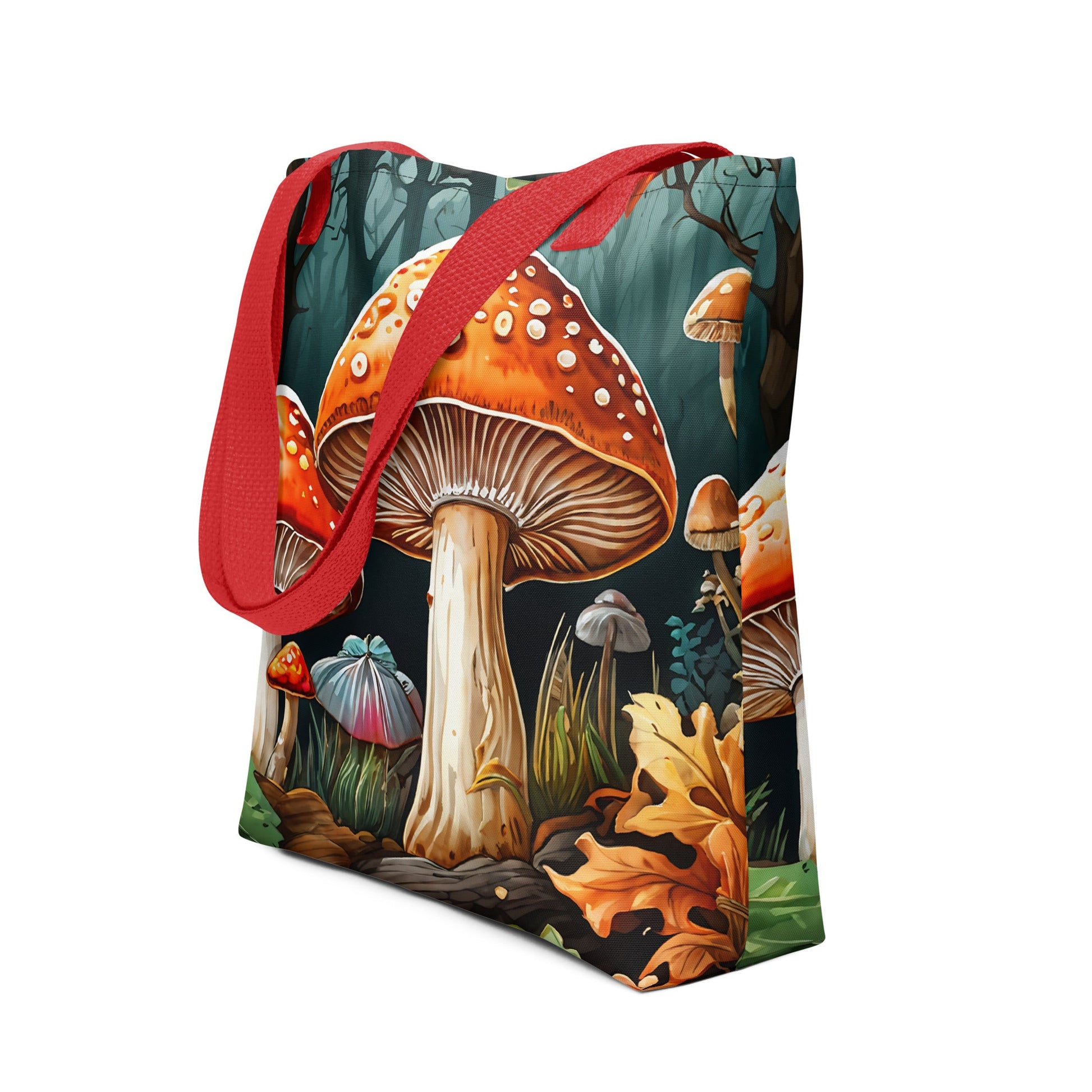 Fall Mushrooms 2 Tote Bag - Tote Bags - Discovery Co.