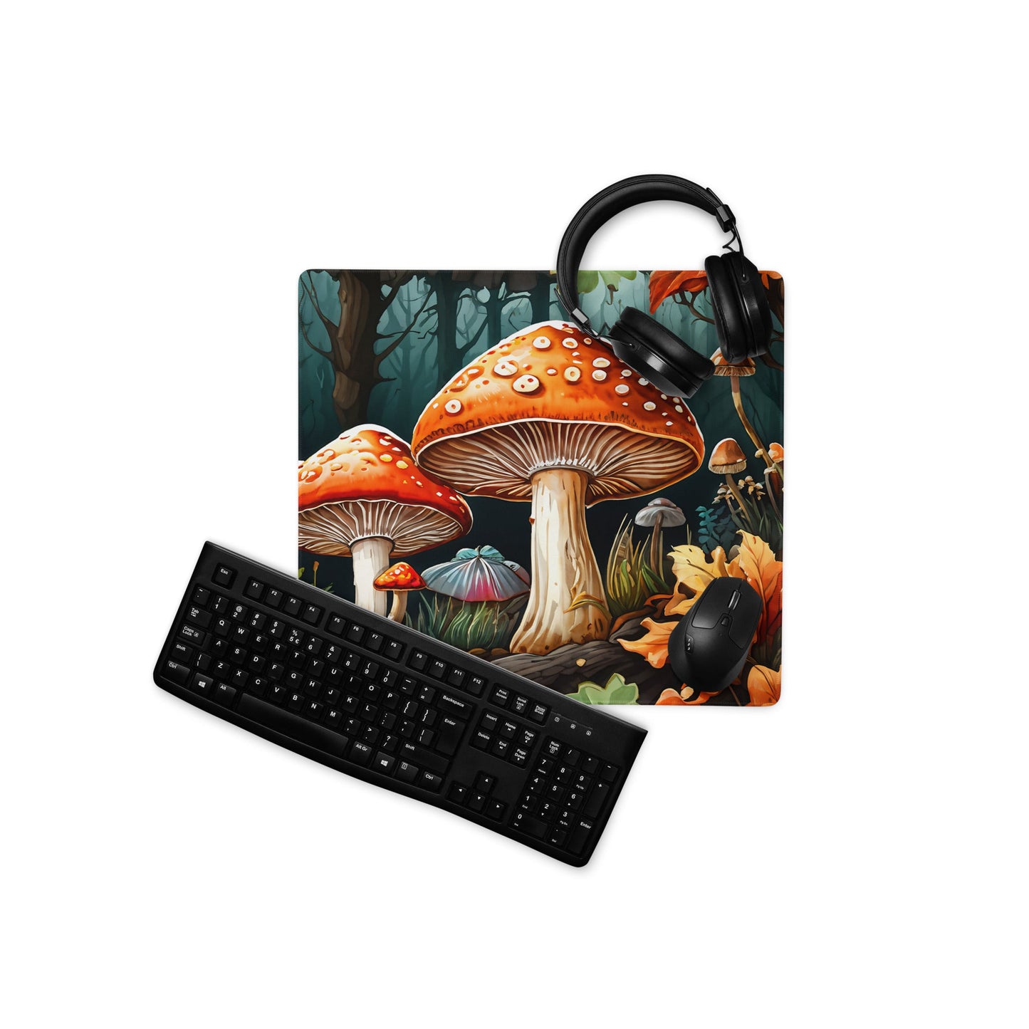 Fall Mushrooms Gaming Mouse Pad - Mouse Pads - Discovery Co.