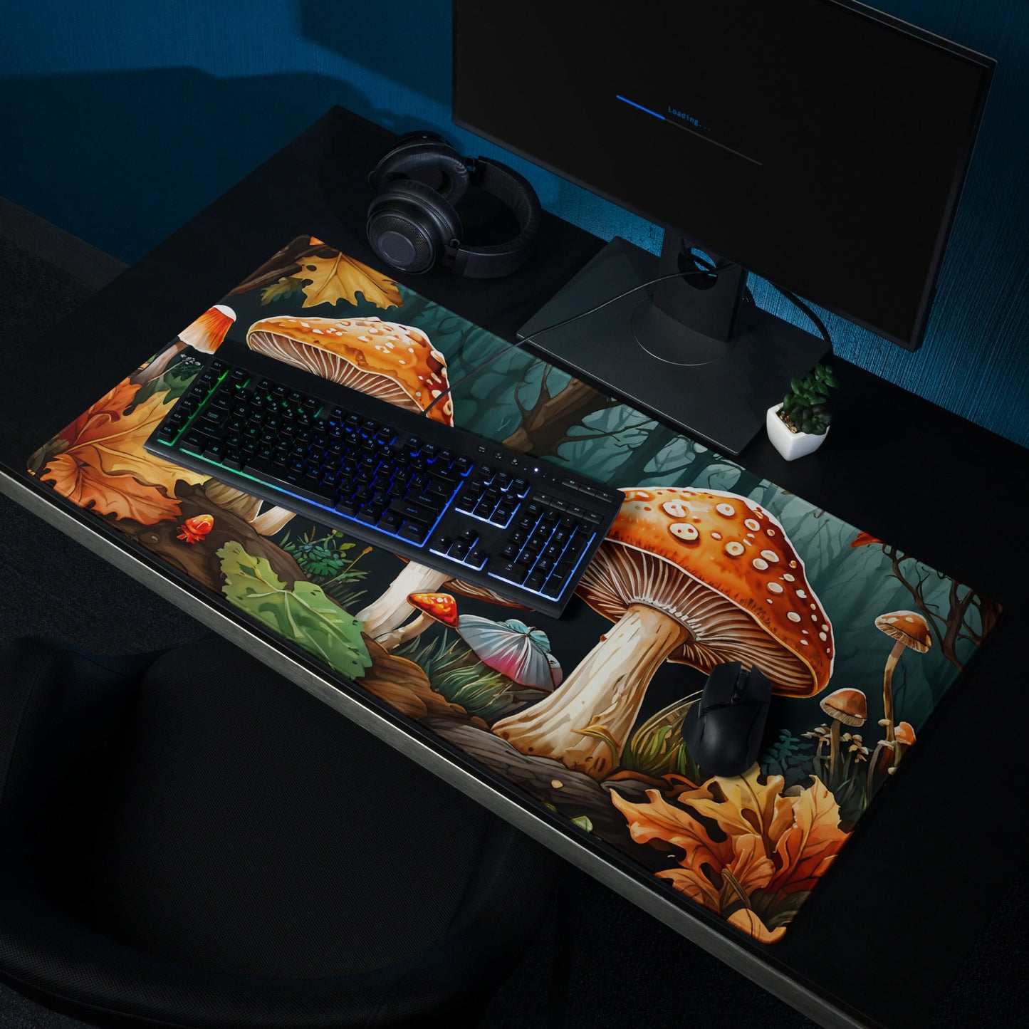 Fall Mushrooms Gaming Mouse Pad - Mouse Pads - Discovery Co.