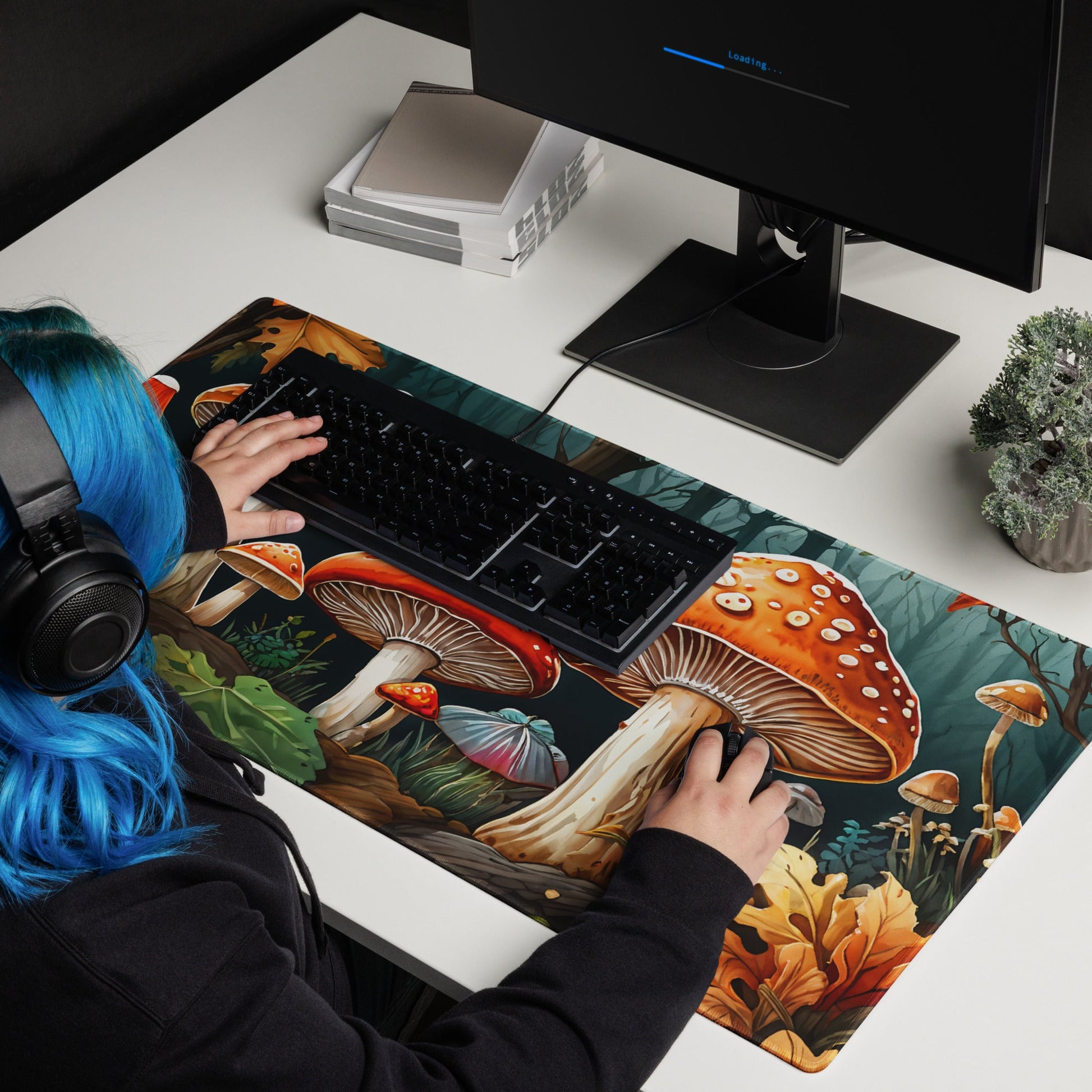 Fall Mushrooms Gaming Mouse Pad - Mouse Pads - Discovery Co.