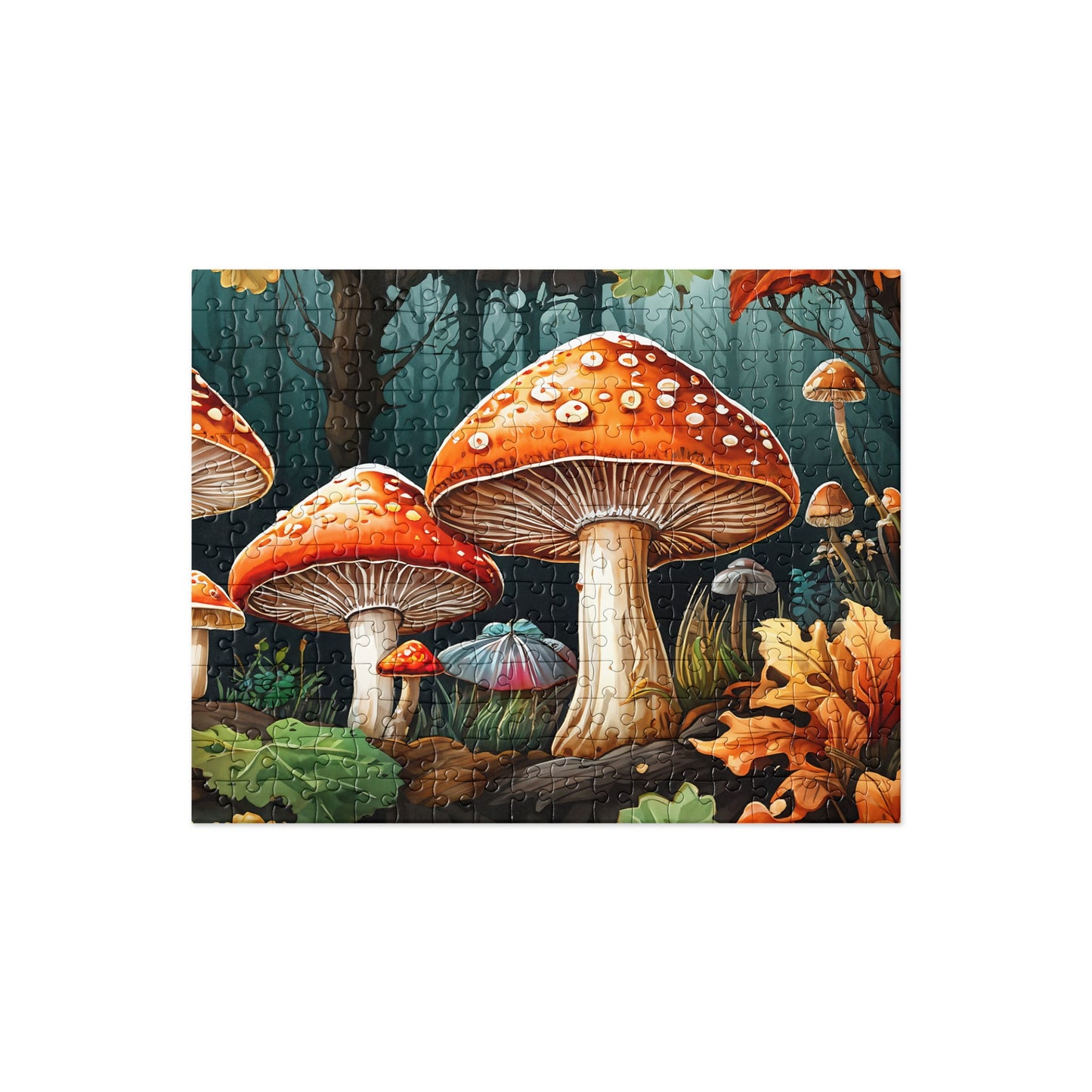 Fall Mushrooms Jigsaw Puzzle - Puzzle - Discovery Co.