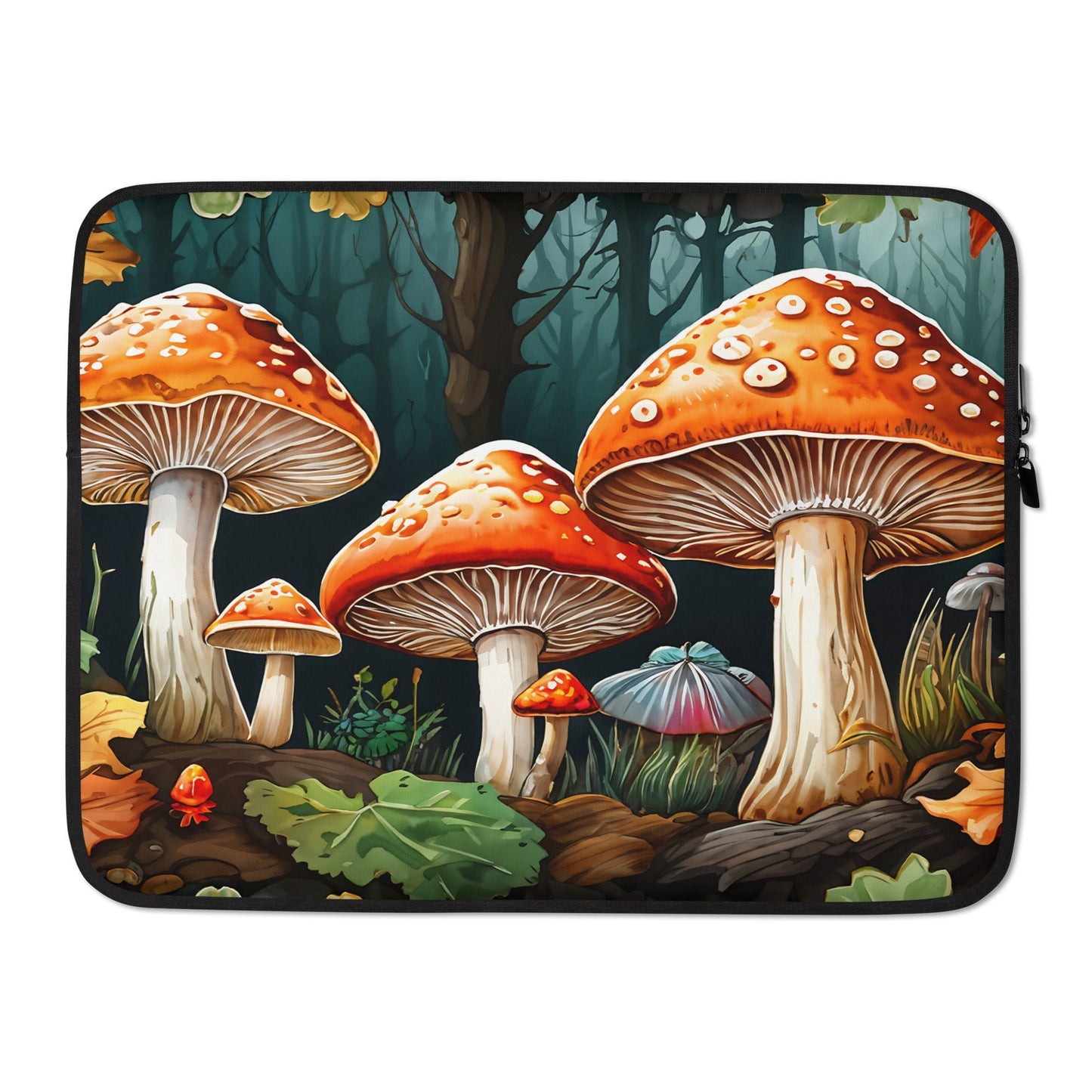 Fall Mushrooms Laptop Sleeve - Laptop Cases - Discovery Co.