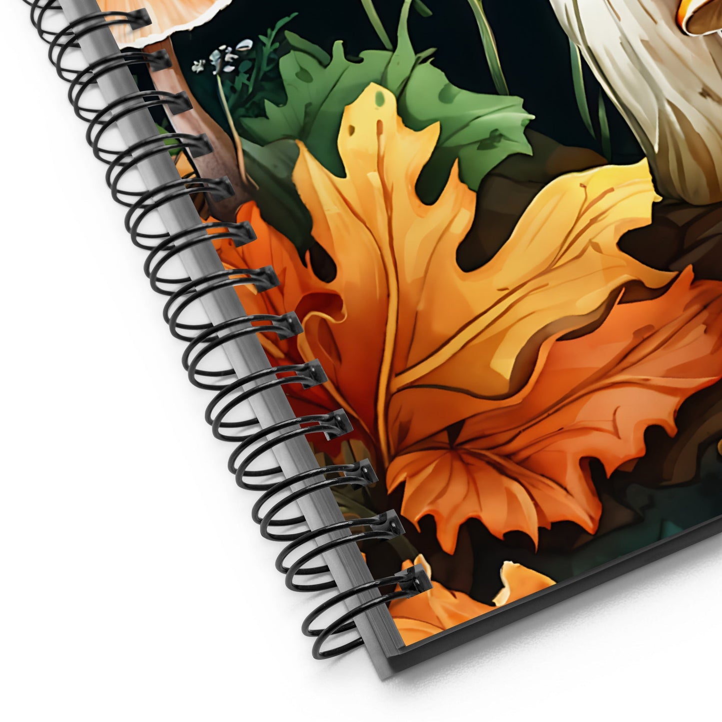 Fall Mushrooms Spiral Notebook - Spiral Notebooks - Discovery Co.