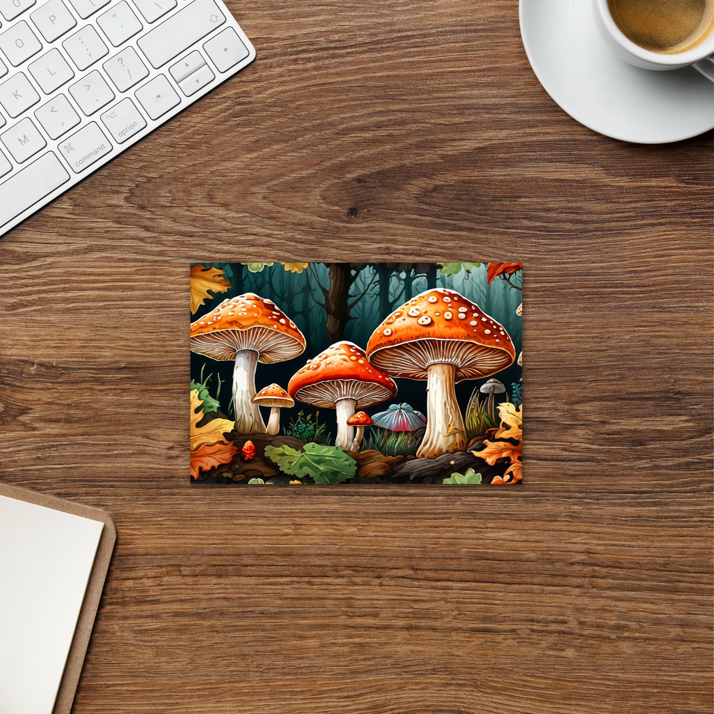 Fall Mushrooms Standard Postcard - Post Cards - Discovery Co.