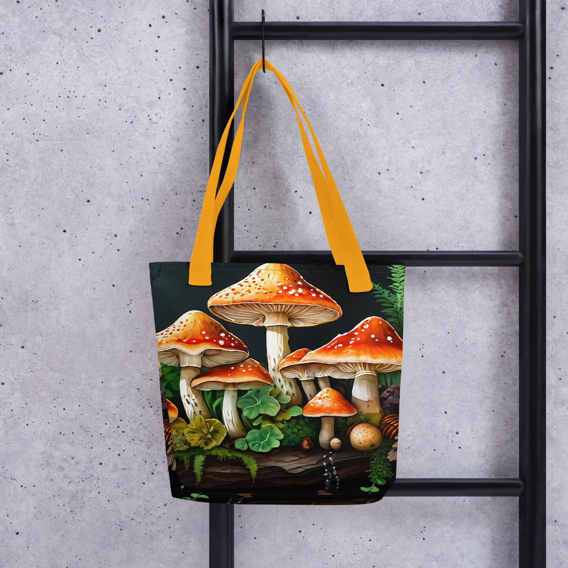 Fall Mushrooms Tote Bag - Tote Bags - Discovery Co.