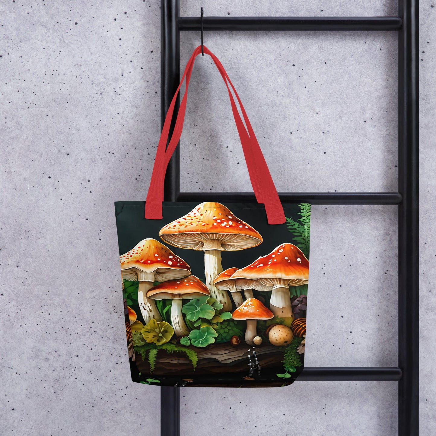 Fall Mushrooms Tote Bag - Tote Bags - Discovery Co.