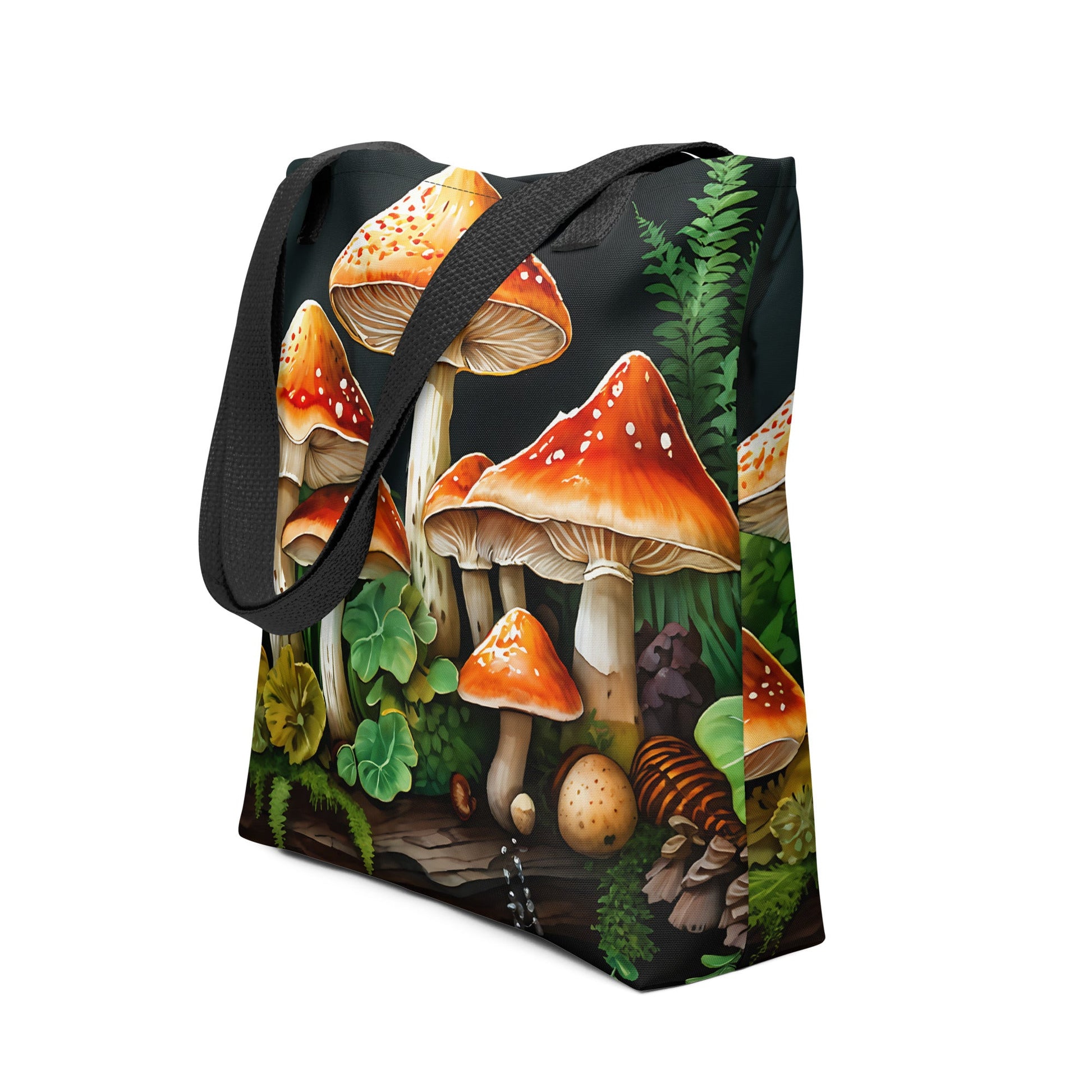 Fall Mushrooms Tote Bag - Tote Bags - Discovery Co.