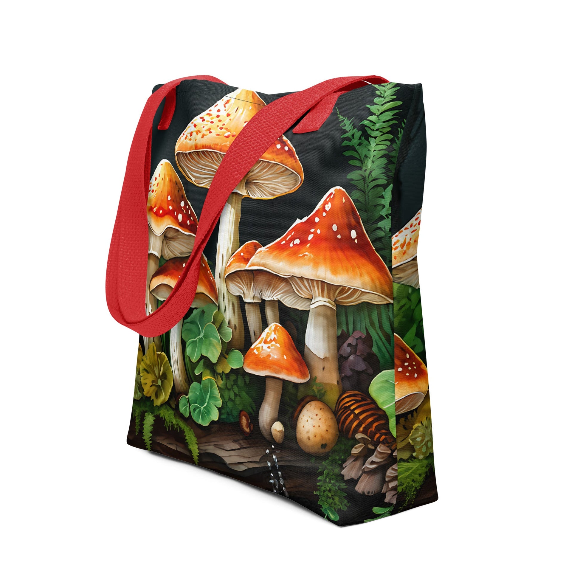 Fall Mushrooms Tote Bag - Tote Bags - Discovery Co.