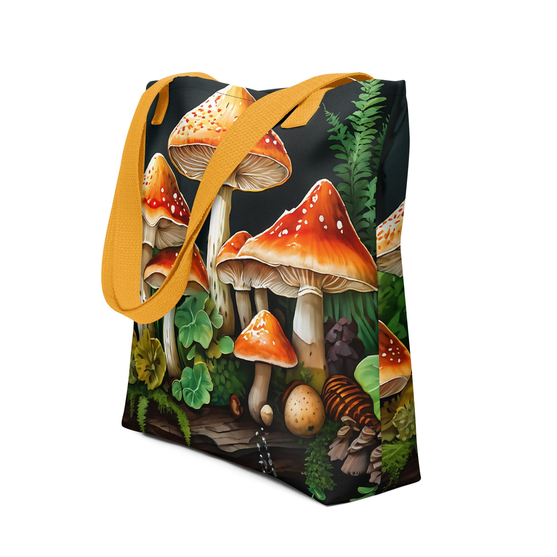 Fall Mushrooms Tote Bag - Tote Bags - Discovery Co.