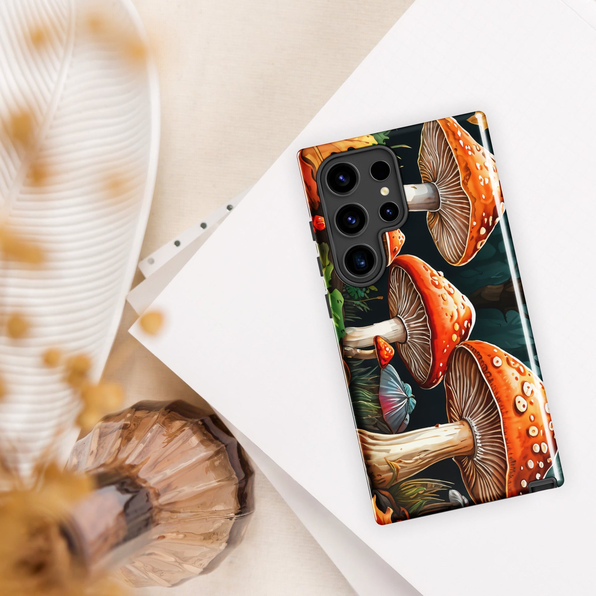 Fall Mushrooms Tough Case for Samsung® - Phone Case - Discovery Co.