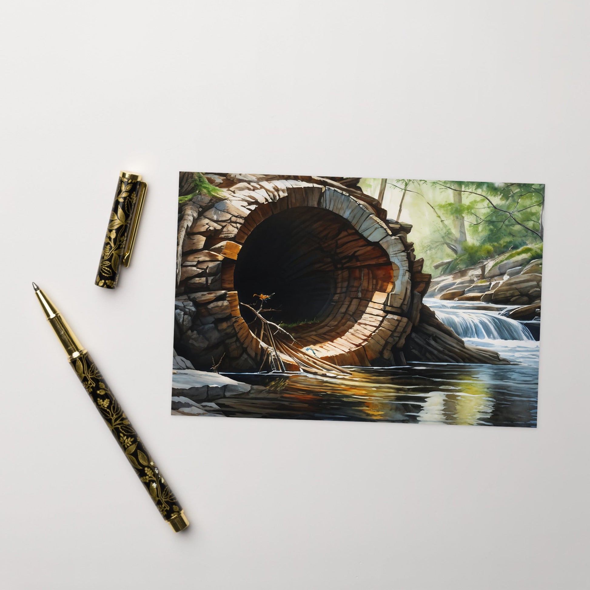 Fallen Tree Greeting Card - Greeting Card - Discovery Co.