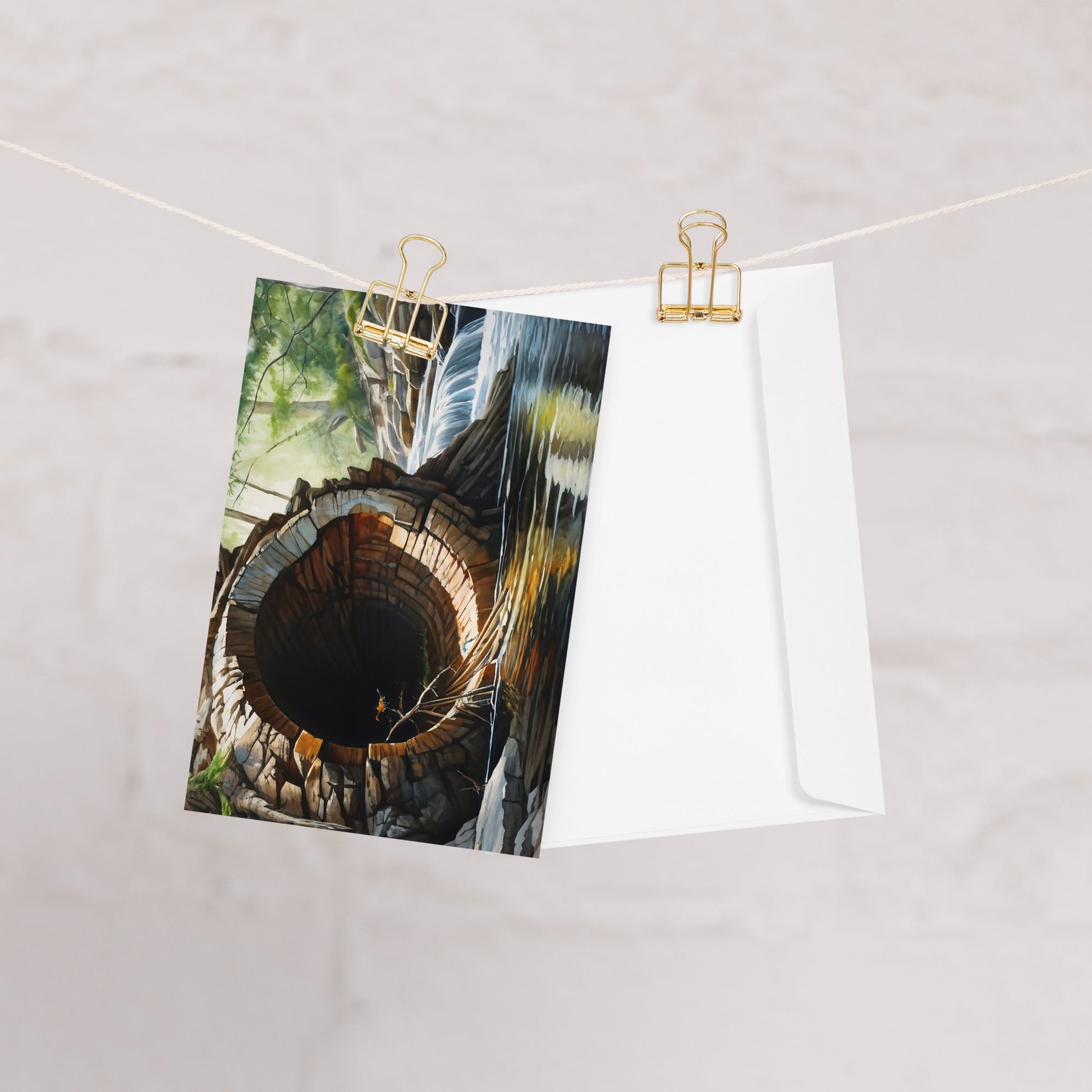 Fallen Tree Greeting Card - Greeting Card - Discovery Co.