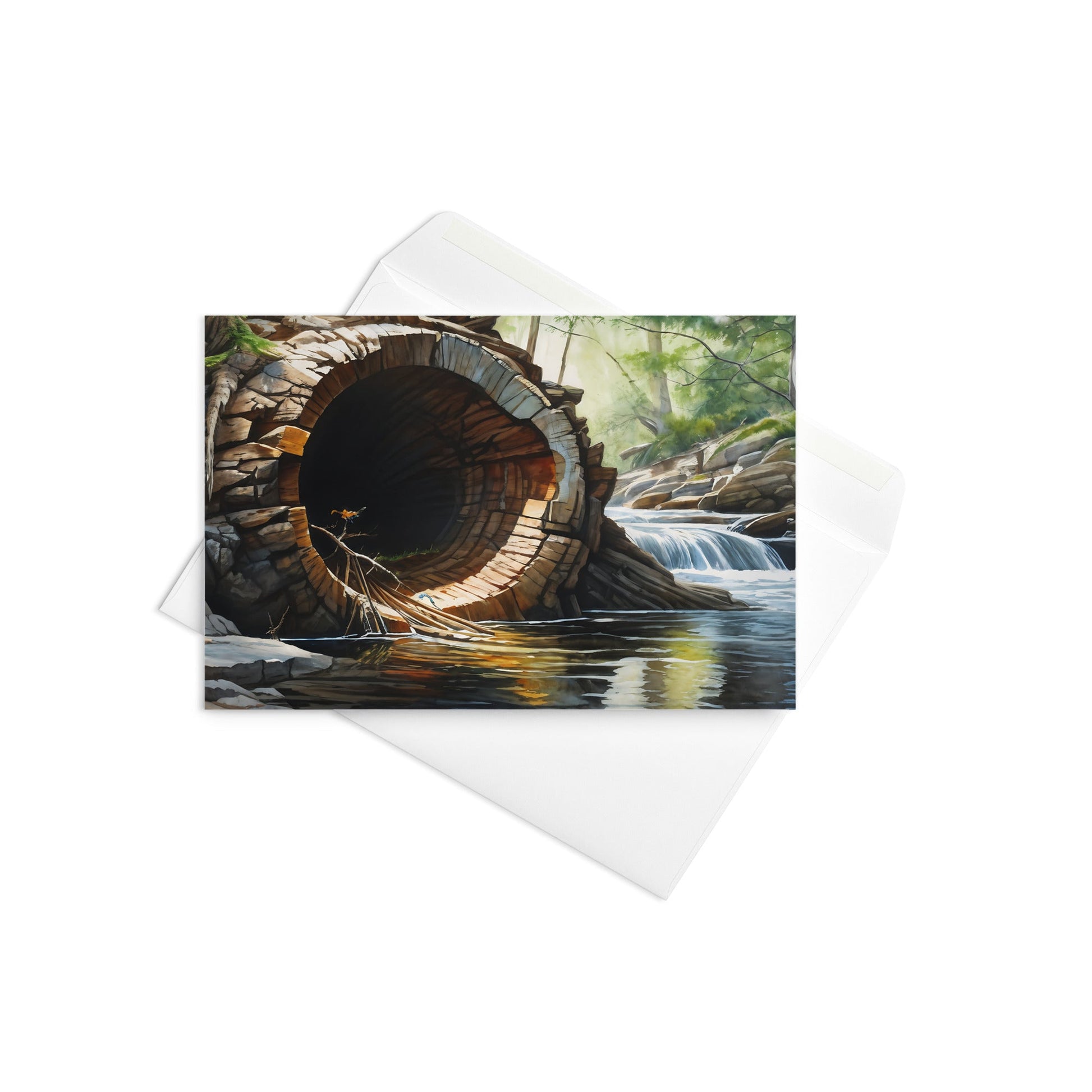 Fallen Tree Greeting Card - Greeting Card - Discovery Co.