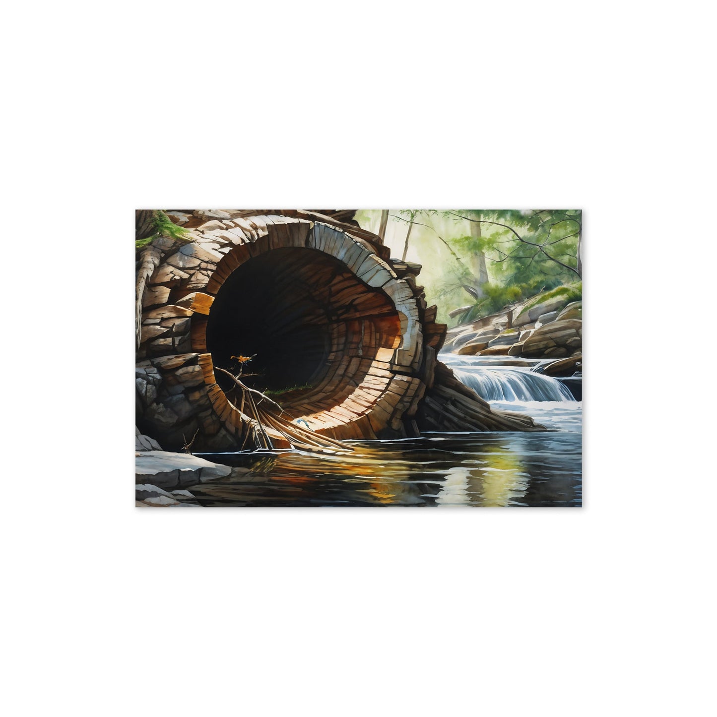 Fallen Tree Greeting Card - Greeting Card - Discovery Co.