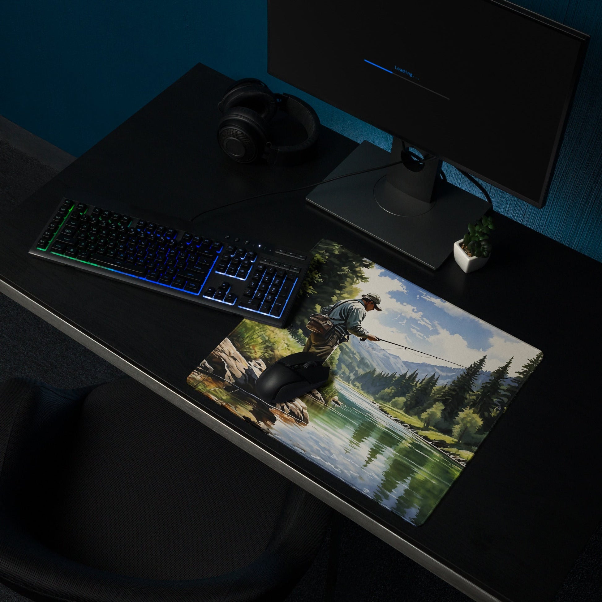 Fisherman Gaming Mouse Pad - Mouse Pads - Discovery Co.